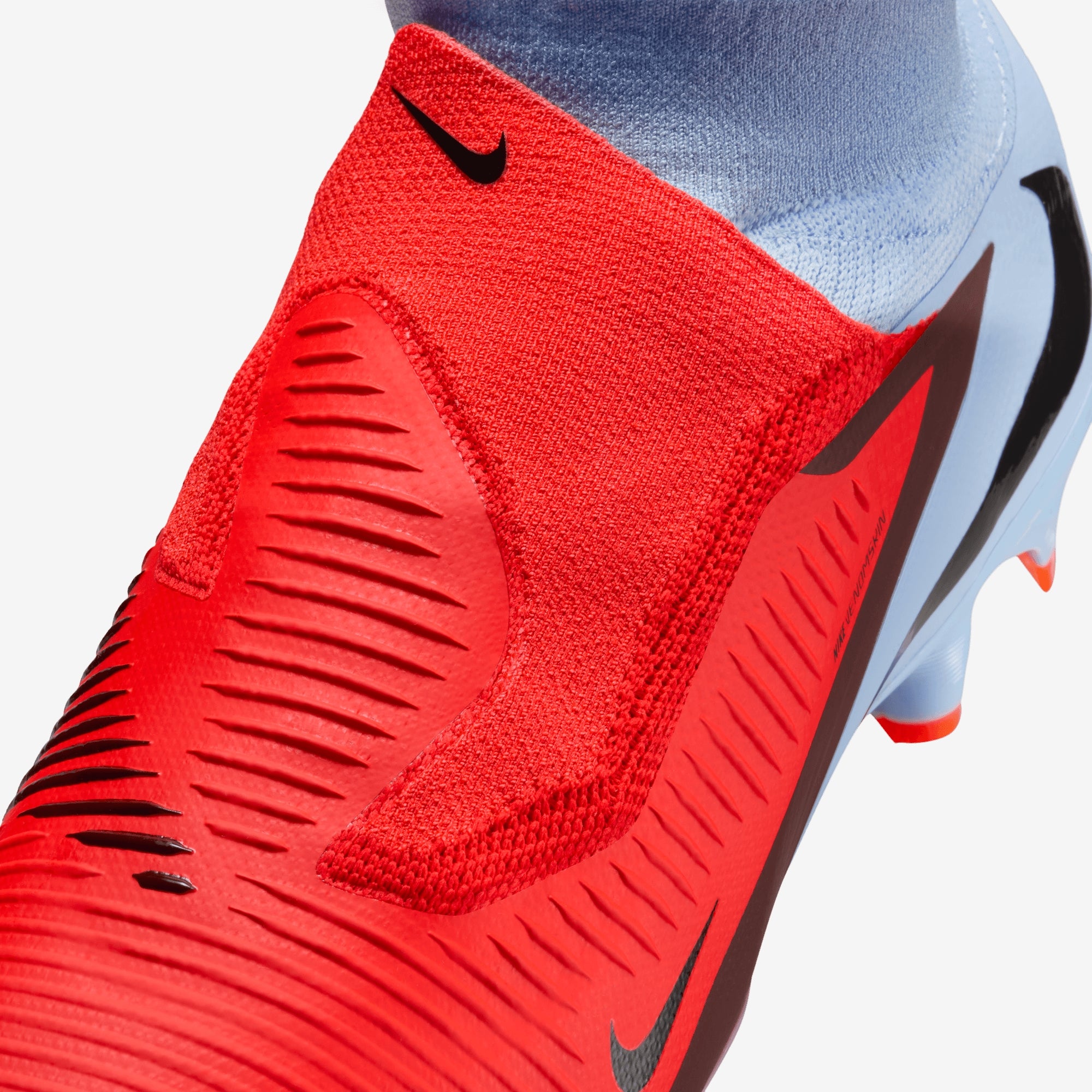 Nike Phantom 6 High Pro Firm-Ground Soccer Cleats - Royal Tint/Bright Crimson