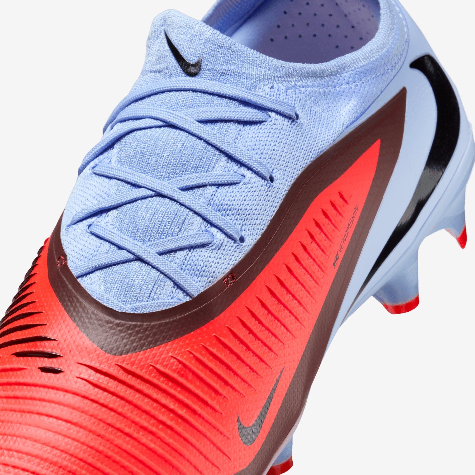 Nike Phantom 6 Low Pro Firm-Ground Soccer Cleats - Royal Tint/Bright Crimson