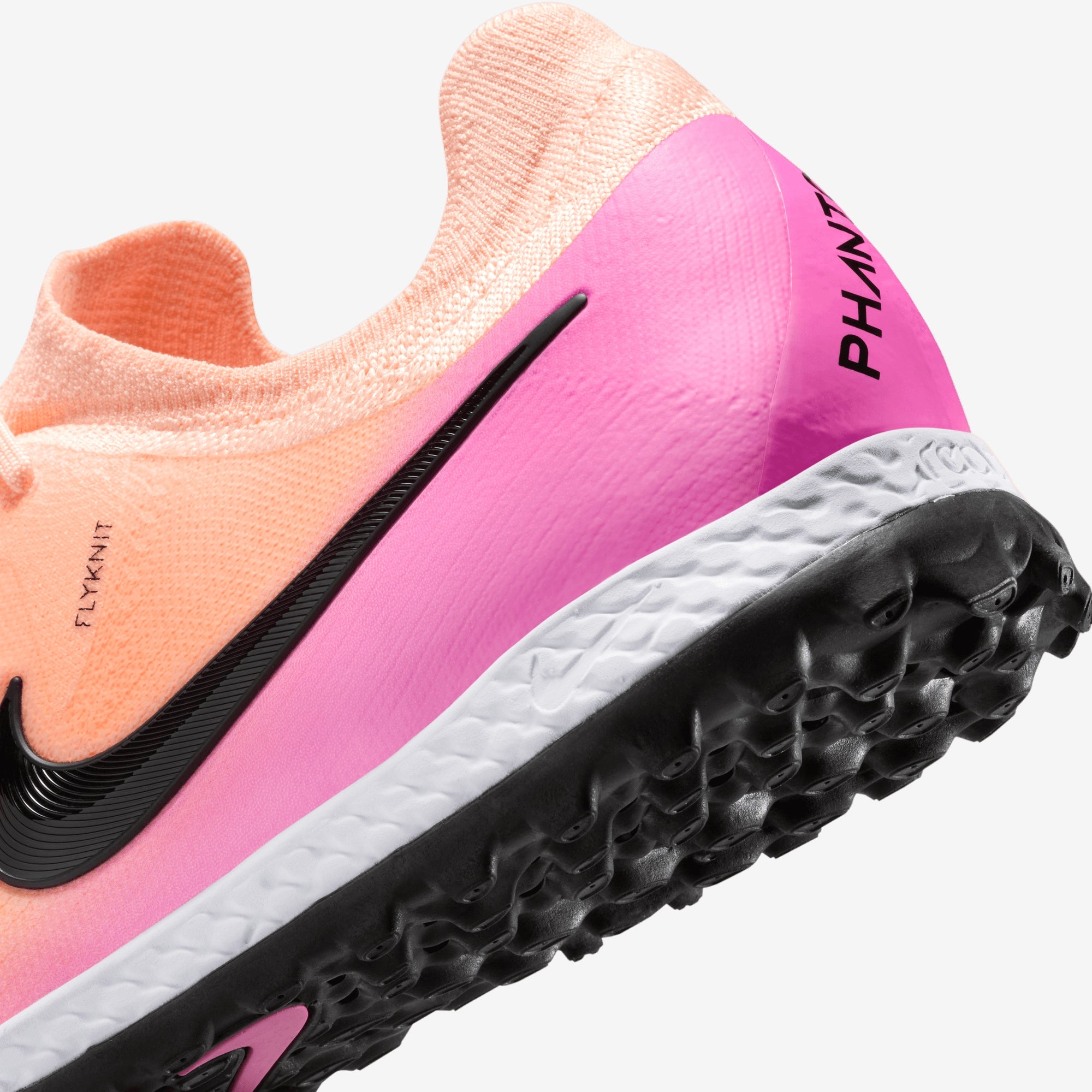 Nike Phantom GX 2 Pro TF Low-Top Soccer Shoes - Crimson Tint/Black-Pink Blast