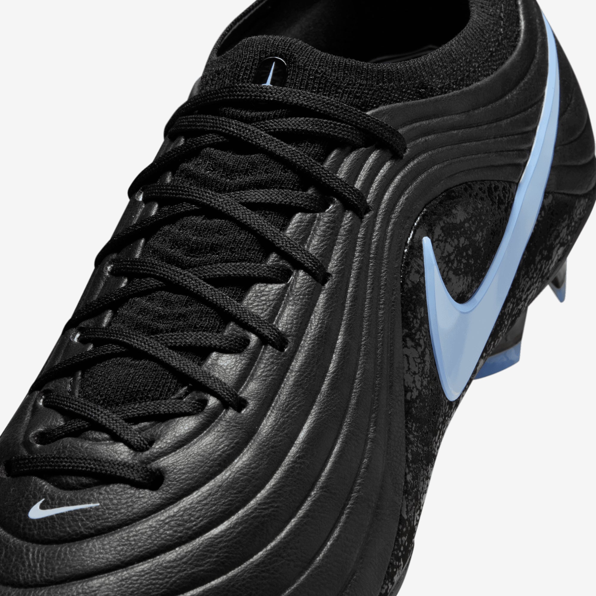 Nike Tiempo Maestro Elite Firm-Ground Low-Top Soccer Cleats - Black/Ice Blue