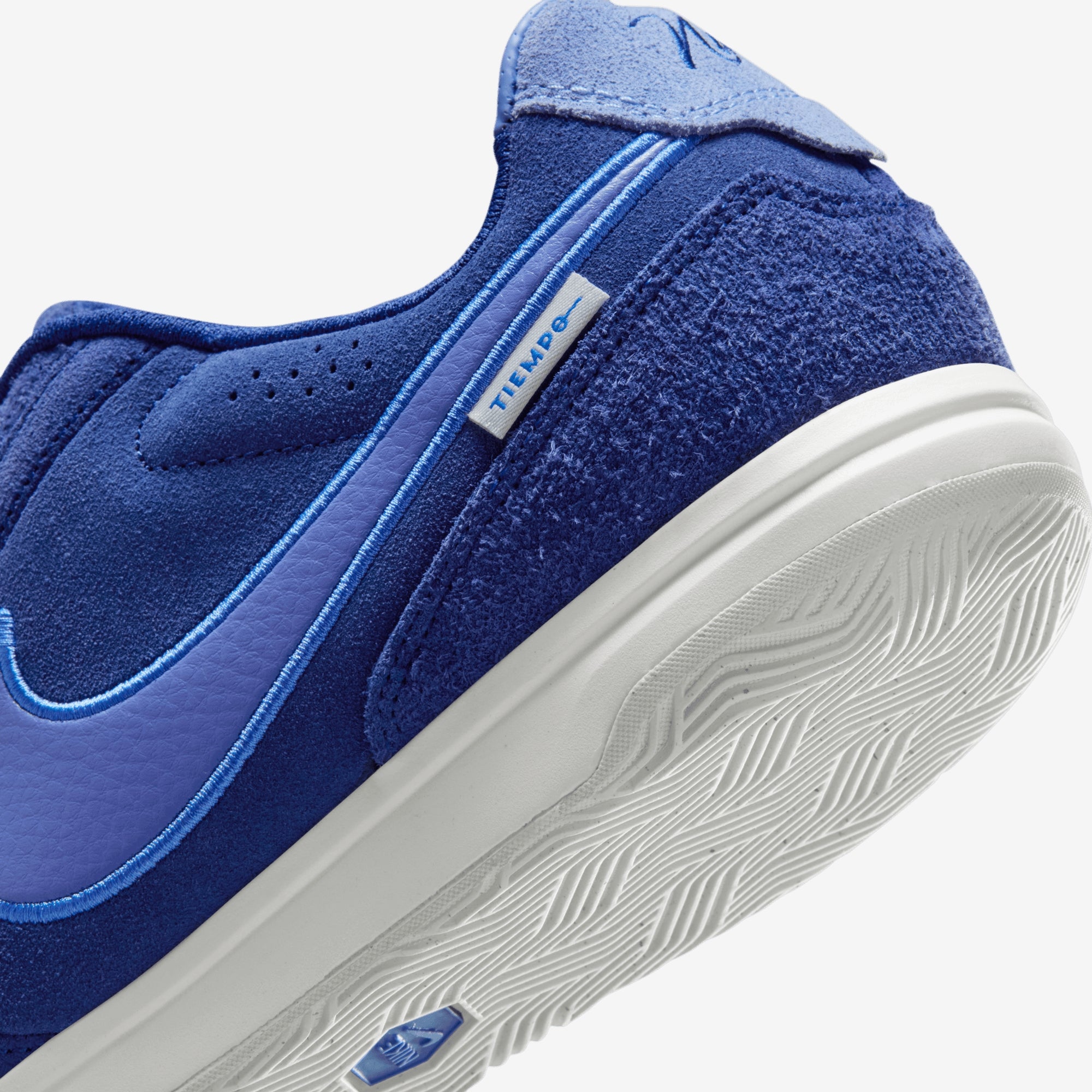 Nike Tiempo Streetgato PRM Indoor/Court Low-Top Soccer Shoes - Deep Royal Blue/Polar-Blue Crystal
