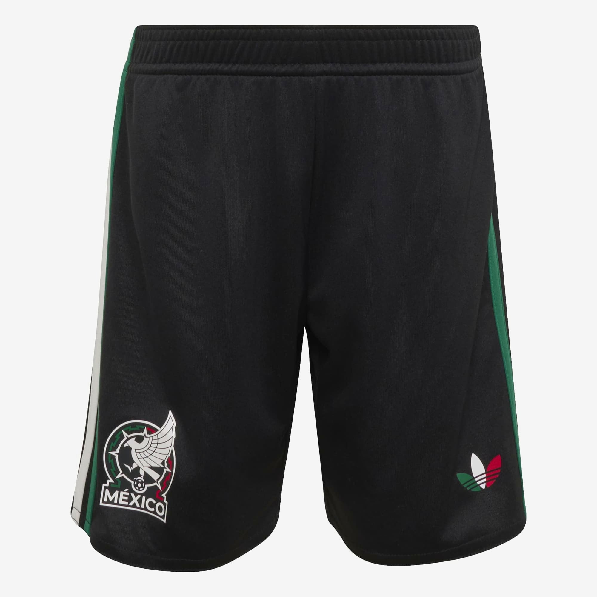 adidas Mexico 2026 Stadium Third Mini Little/Big Kids' Soccer Kit - Black