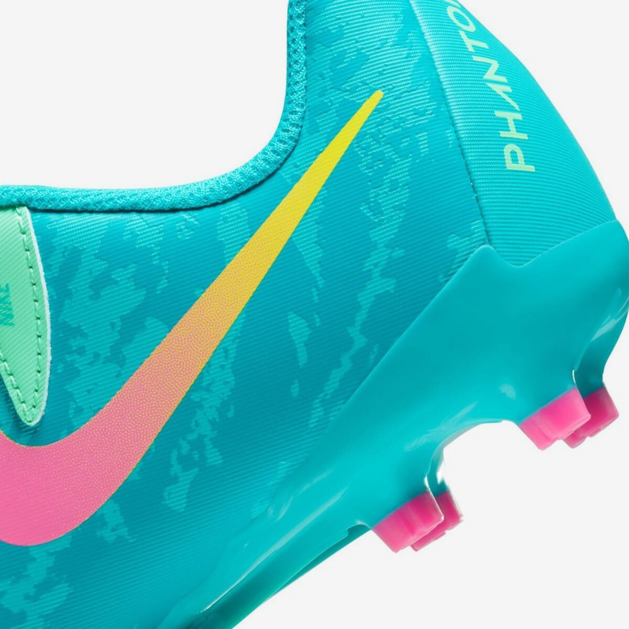 Nike Jr. Phantom GX 2 Academy LV8 Big Kids' Firm-Ground Low-Top Soccer Cleats - Green Glow/Black