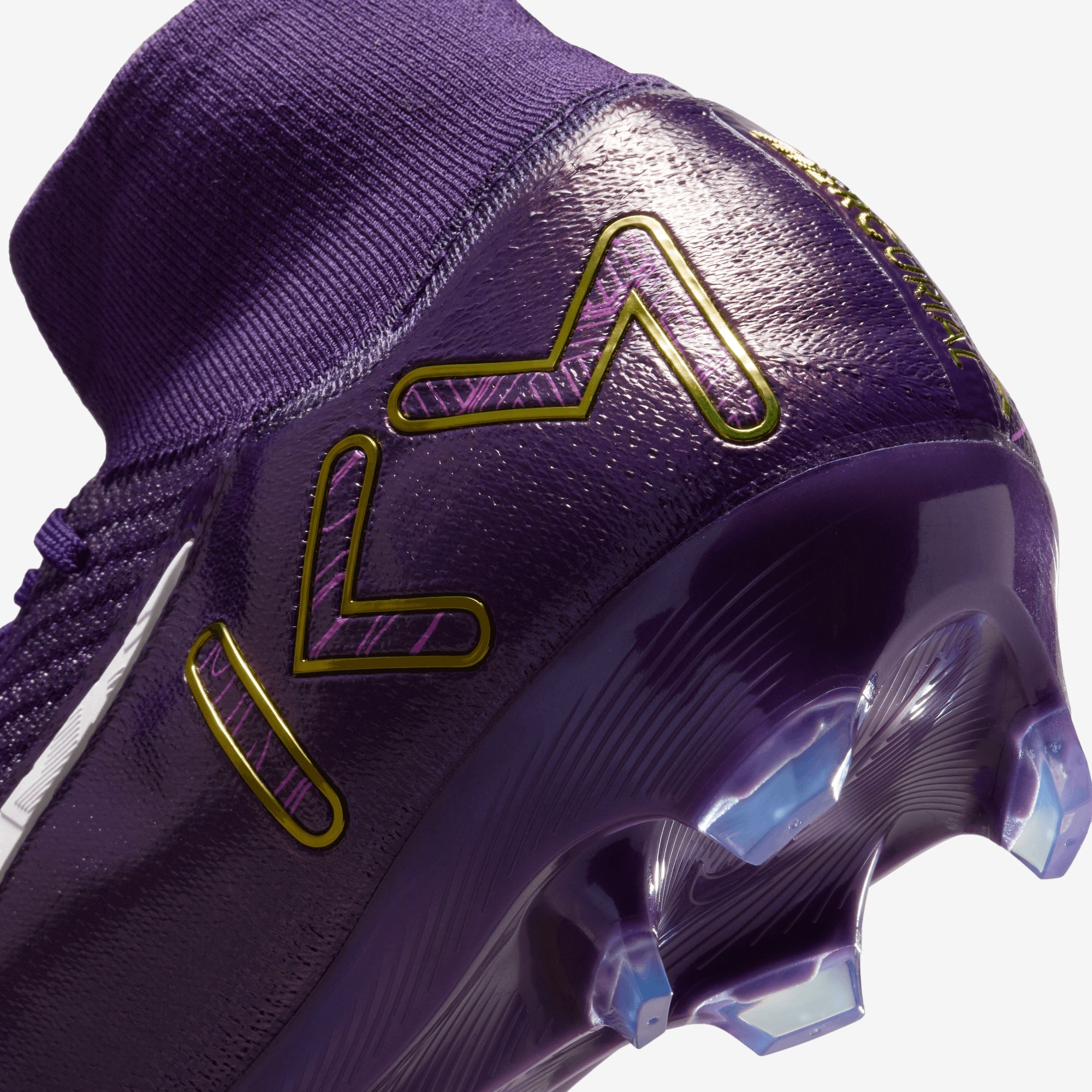 Nike Mercurial Superfly 10 Elite "Kylian Mbappé" FG High-Top Soccer Cleats - Grand Purple/Pale Ivory