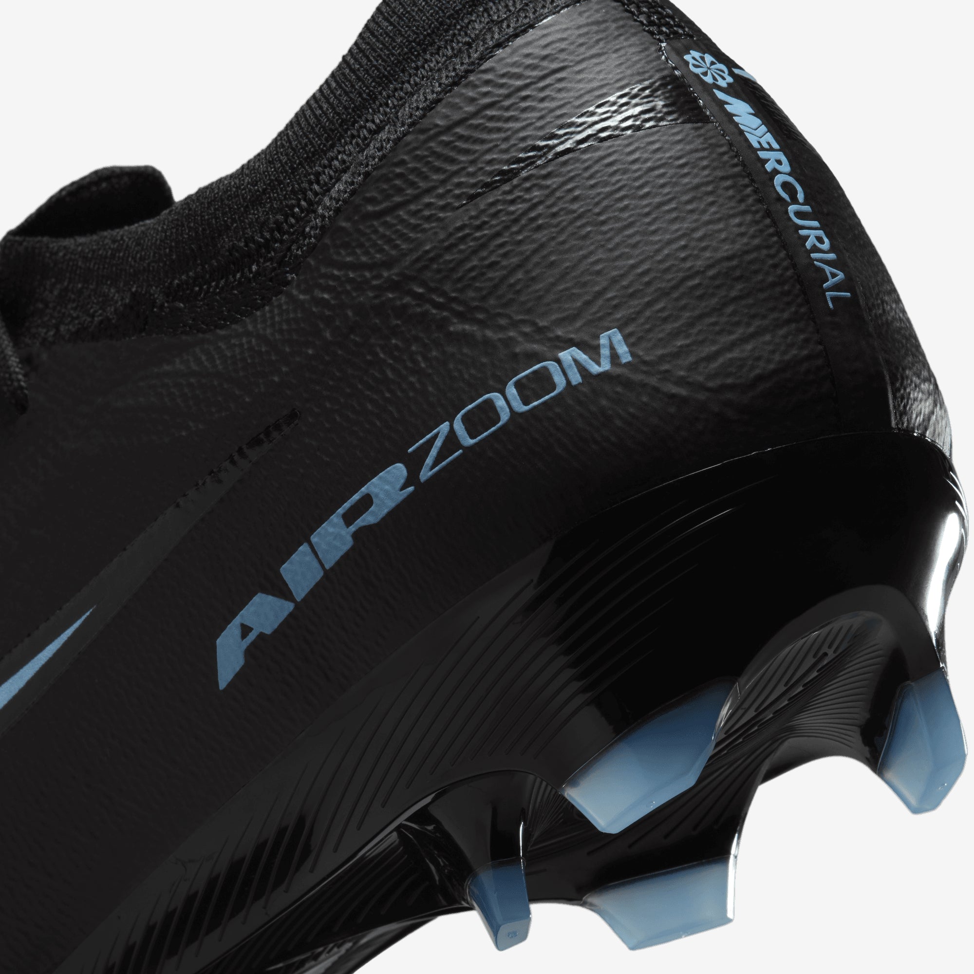 Nike Mercurial Vapor 16 Pro Firm-Ground Low-Top Soccer Cleats - Black/Ice Blue