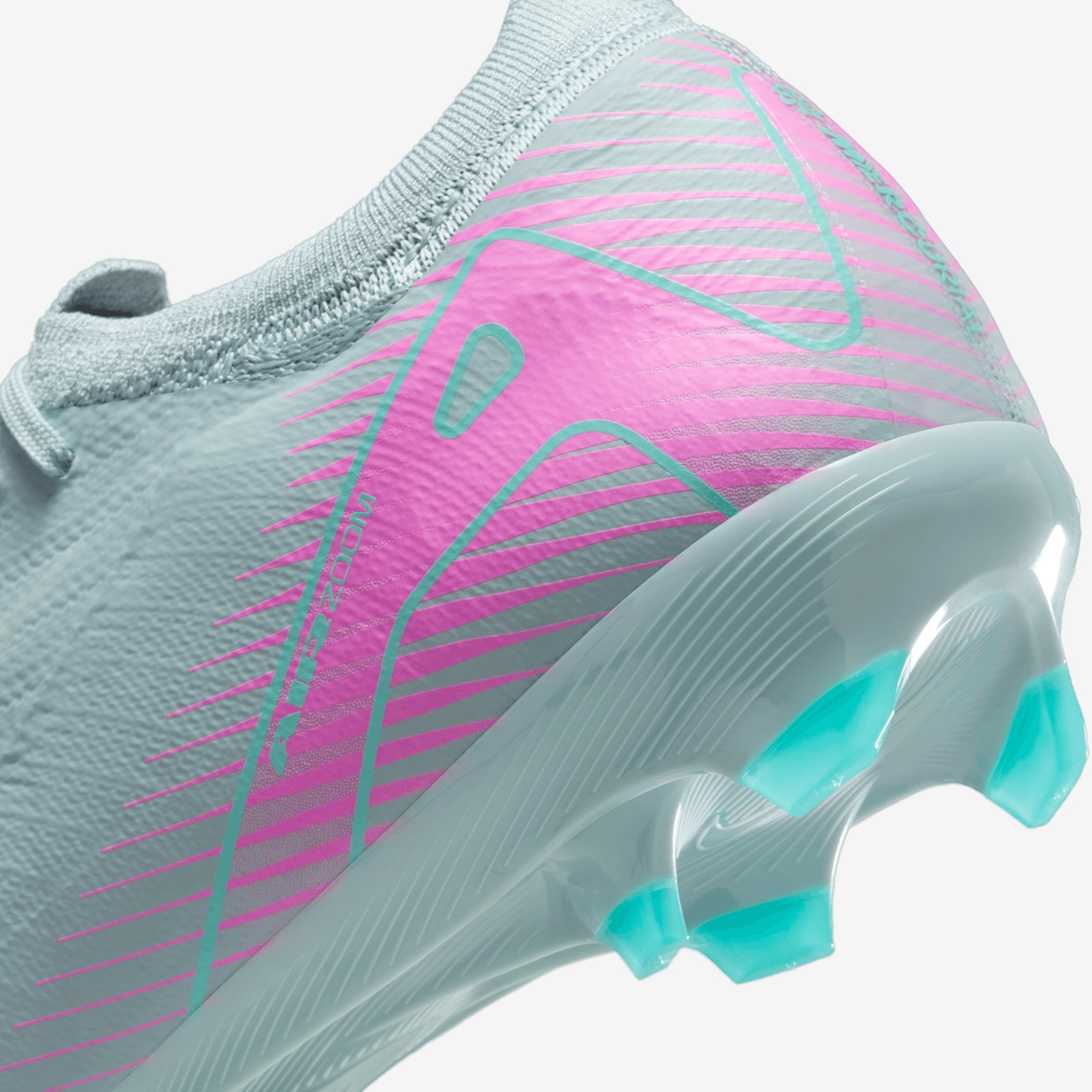 Nike Mercurial Vapor 16 Pro FG Low-Top Soccer Cleats - Ocean Cube/Pink Blast