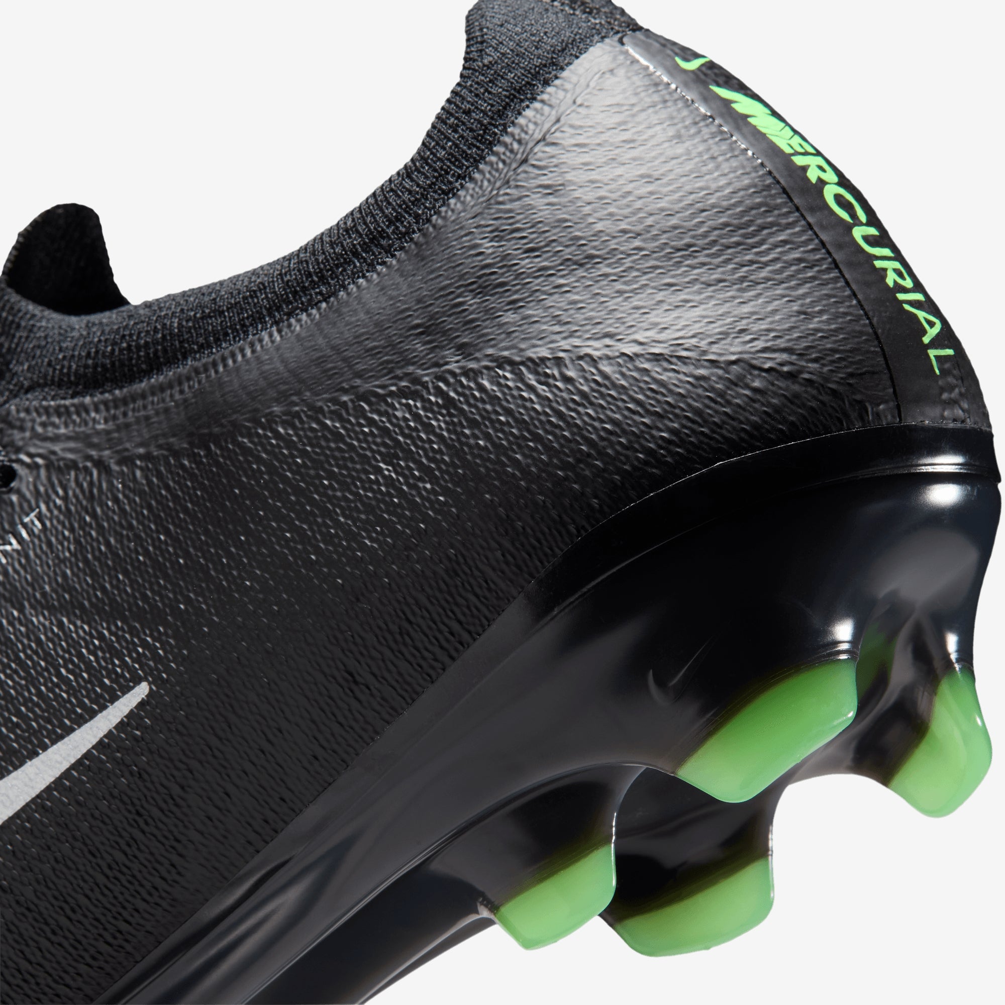 Nike Mercurial Vapor 17 Elite Firm-Ground Low-Top Soccer Cleats - Black/Illusion Green-Black