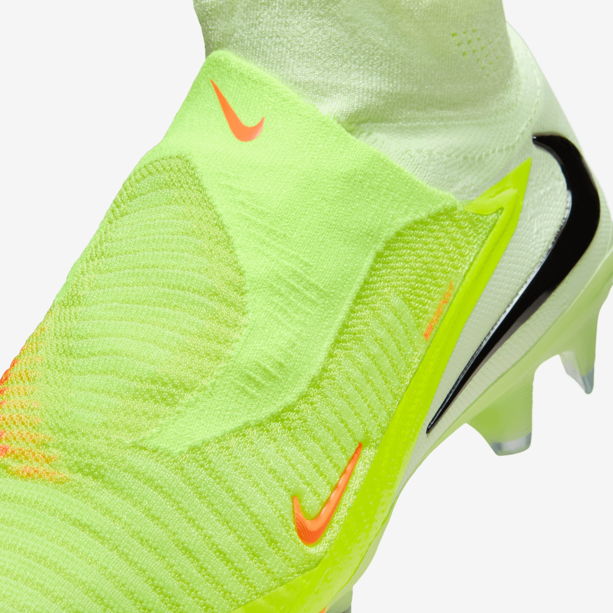 Nike Phantom 6 High Elite Firm-Ground Soccer Cleats - Hyper Crimson/Black-Limelight