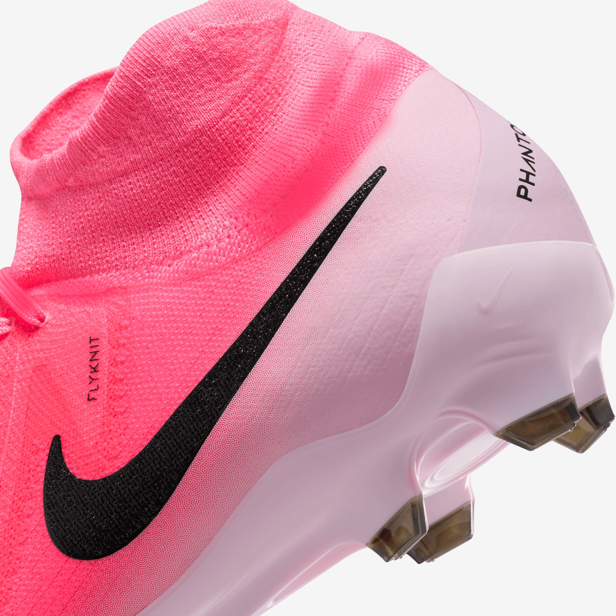 Nike Phantom Luna 2 Pro FG High-Top Soccer Cleats - Sunset Pulse/Black