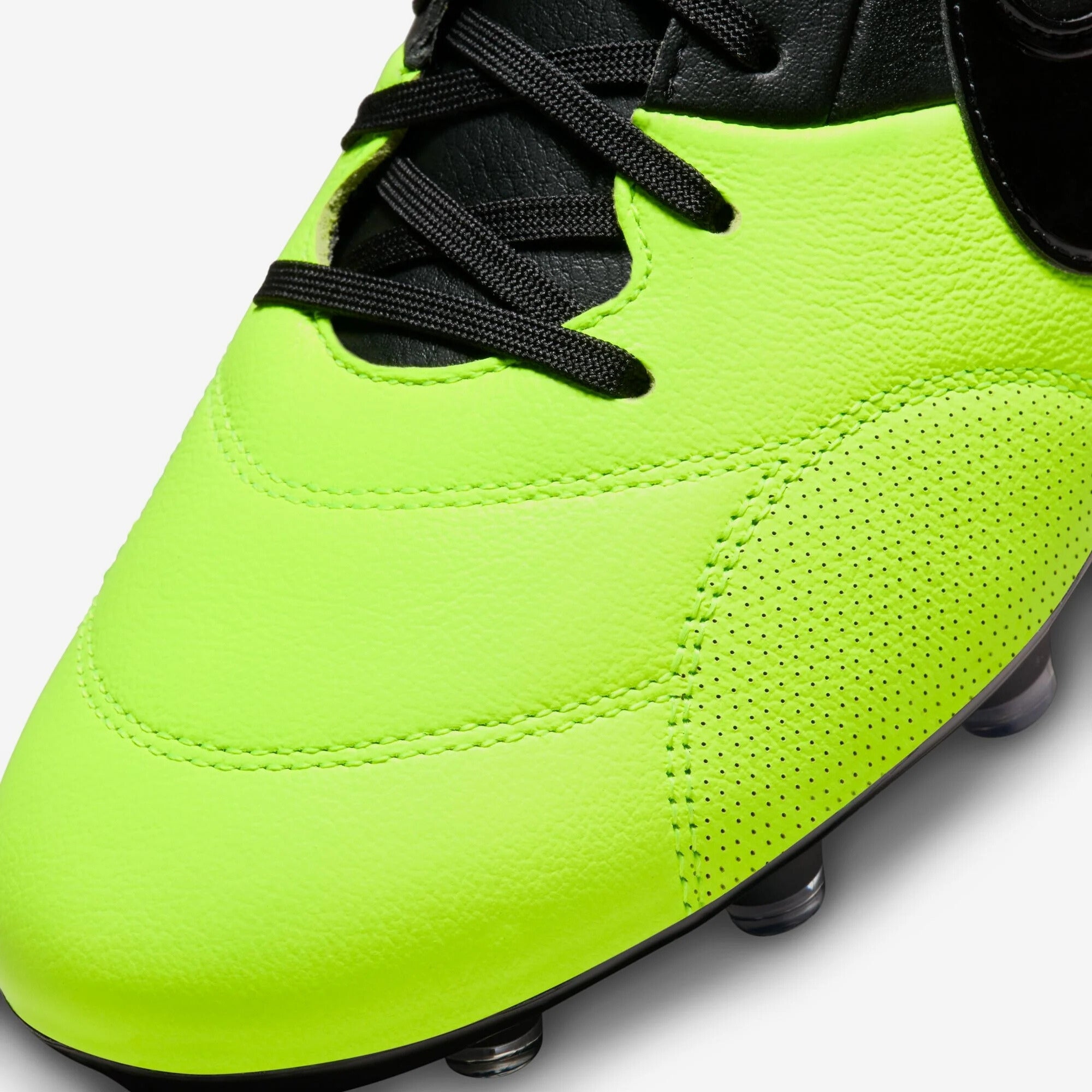 Nike Premier 3 Firm-Ground Low-Top Soccer Cleats - Black/Black/Volt