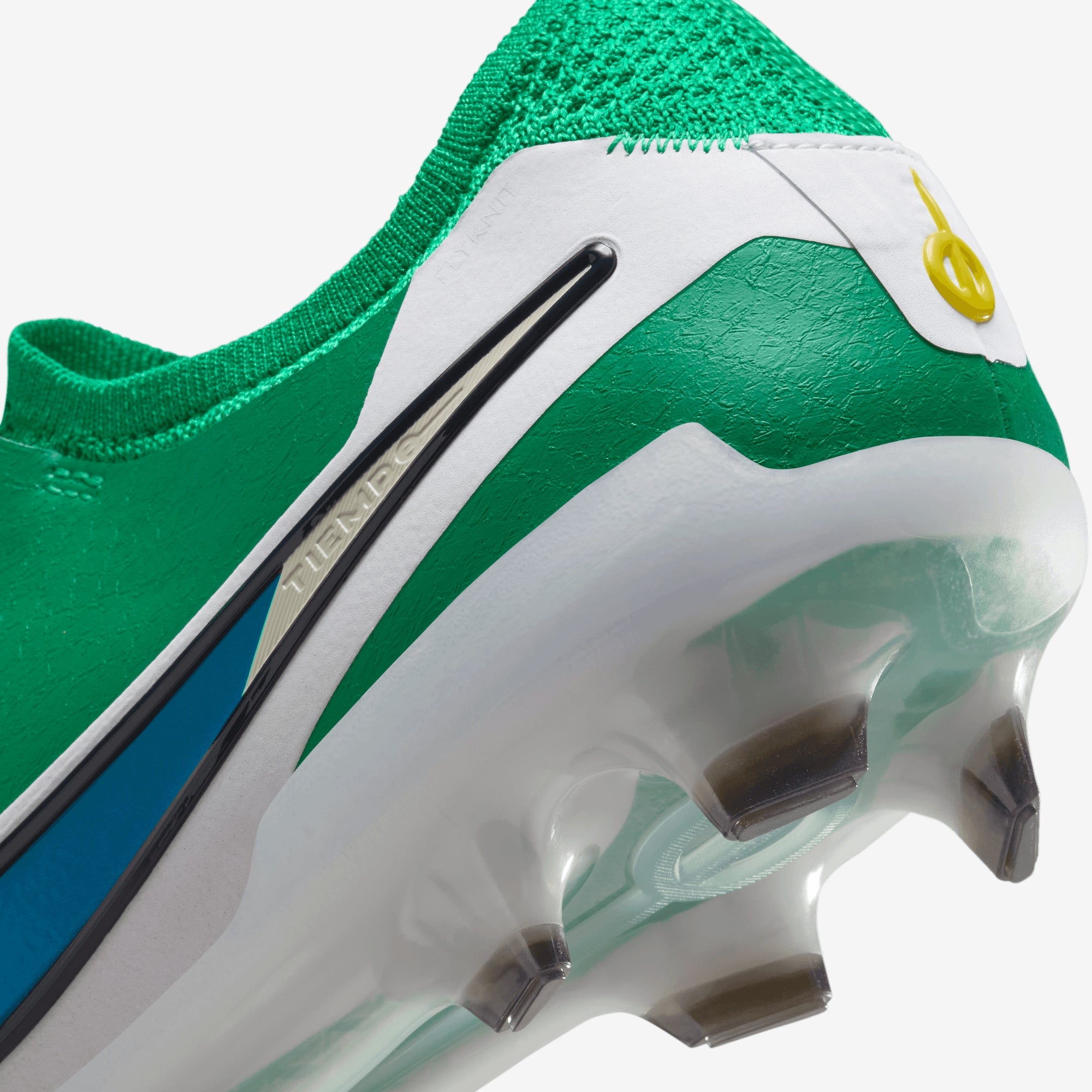 Nike Tiempo Legend 10 Elite Firm-Ground Low-Top Soccer Cleats - Stadium Green/Dark Obsidian