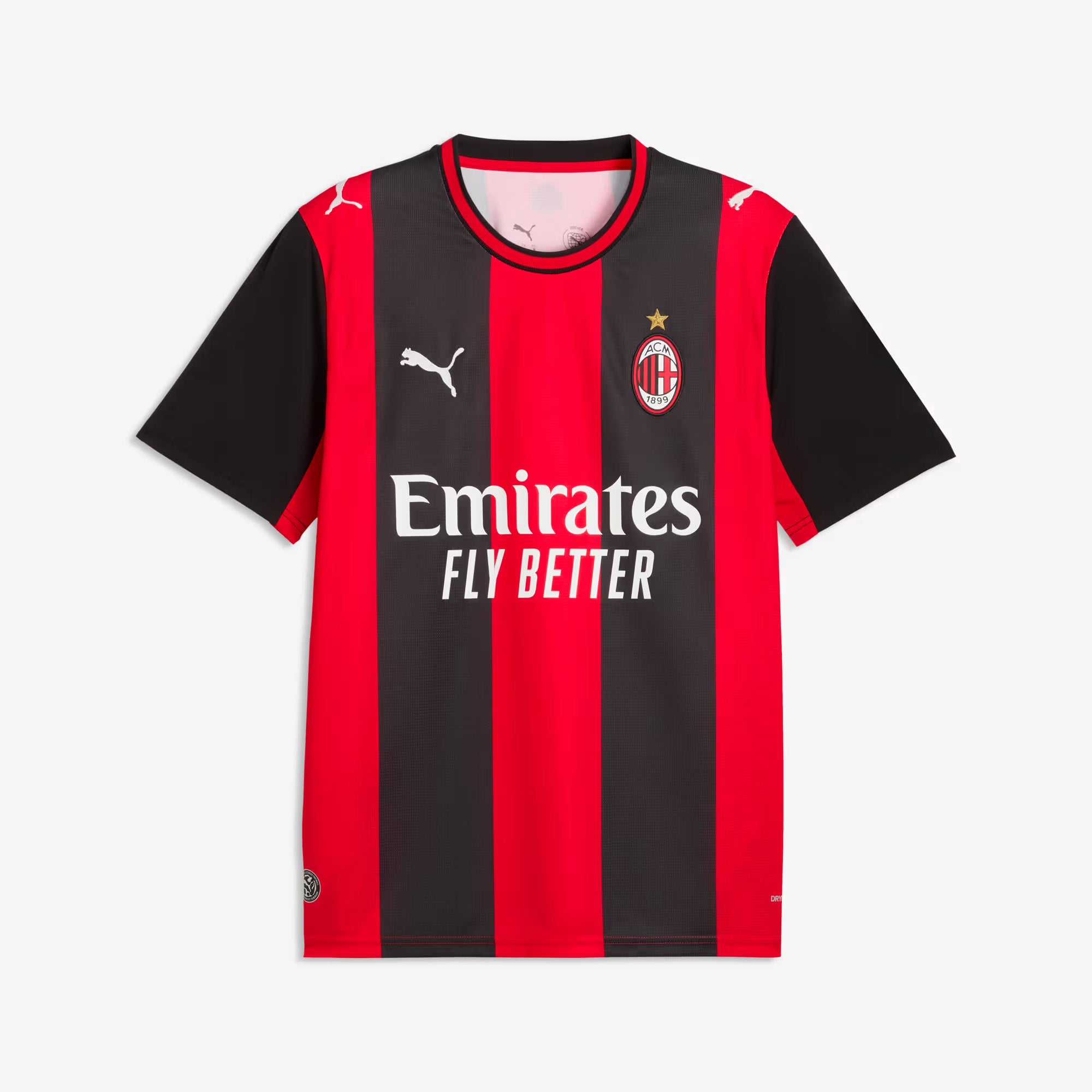 PUMA AC Milan 2026/27 Stadium Home Men's Soccer Jersey - PUMA Black-For All Time Red