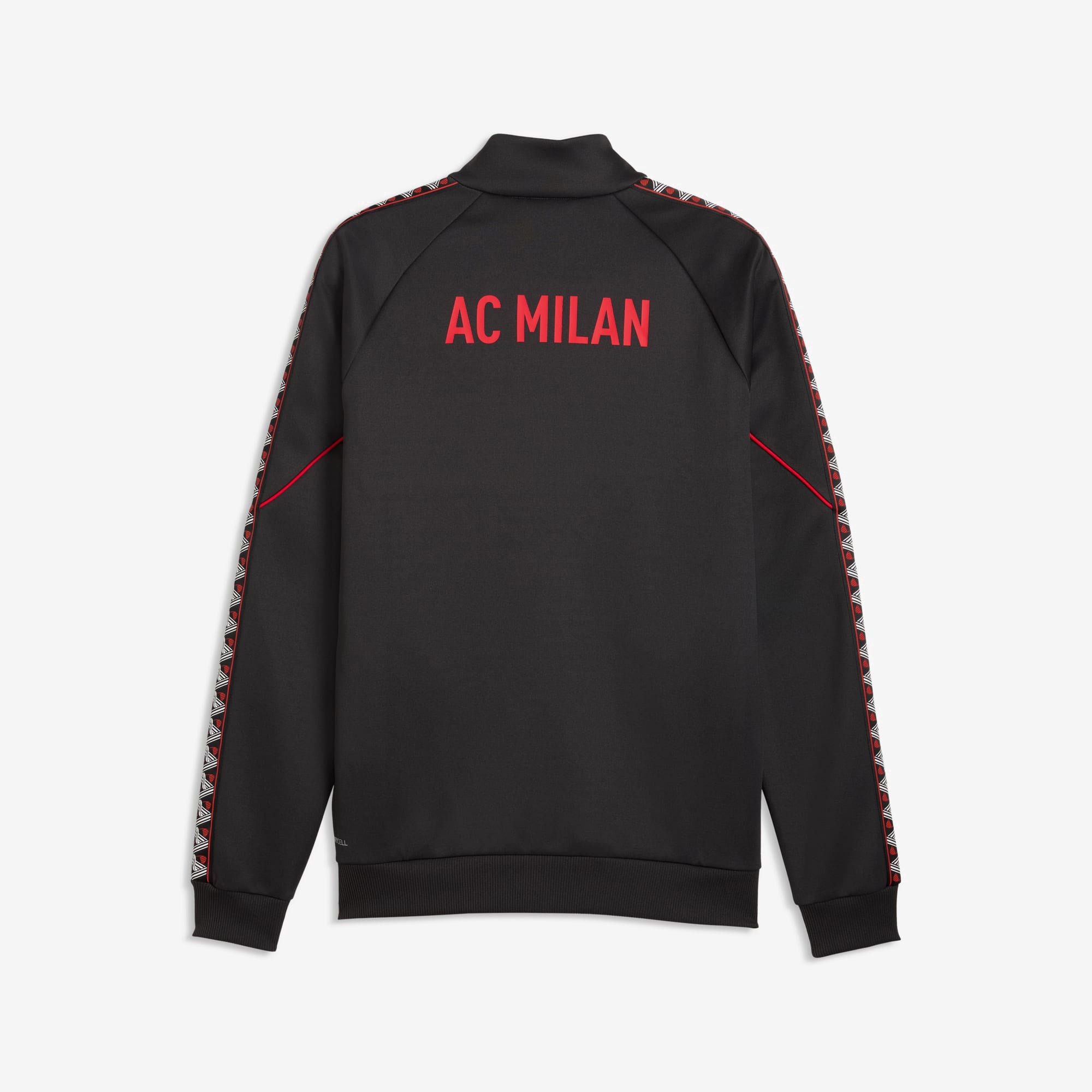 PUMA AC Milan KING Anthem Men's Full-Zip Soccer Track Jacket - Flat Dark Gray-For All Time Red