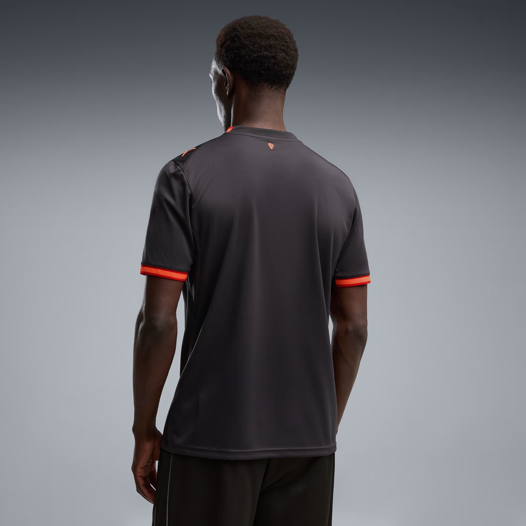 PUMA AC Milan 2026/27 Stadium Third Men's Soccer Jersey - Flat Dark Gray-Glowing Red
