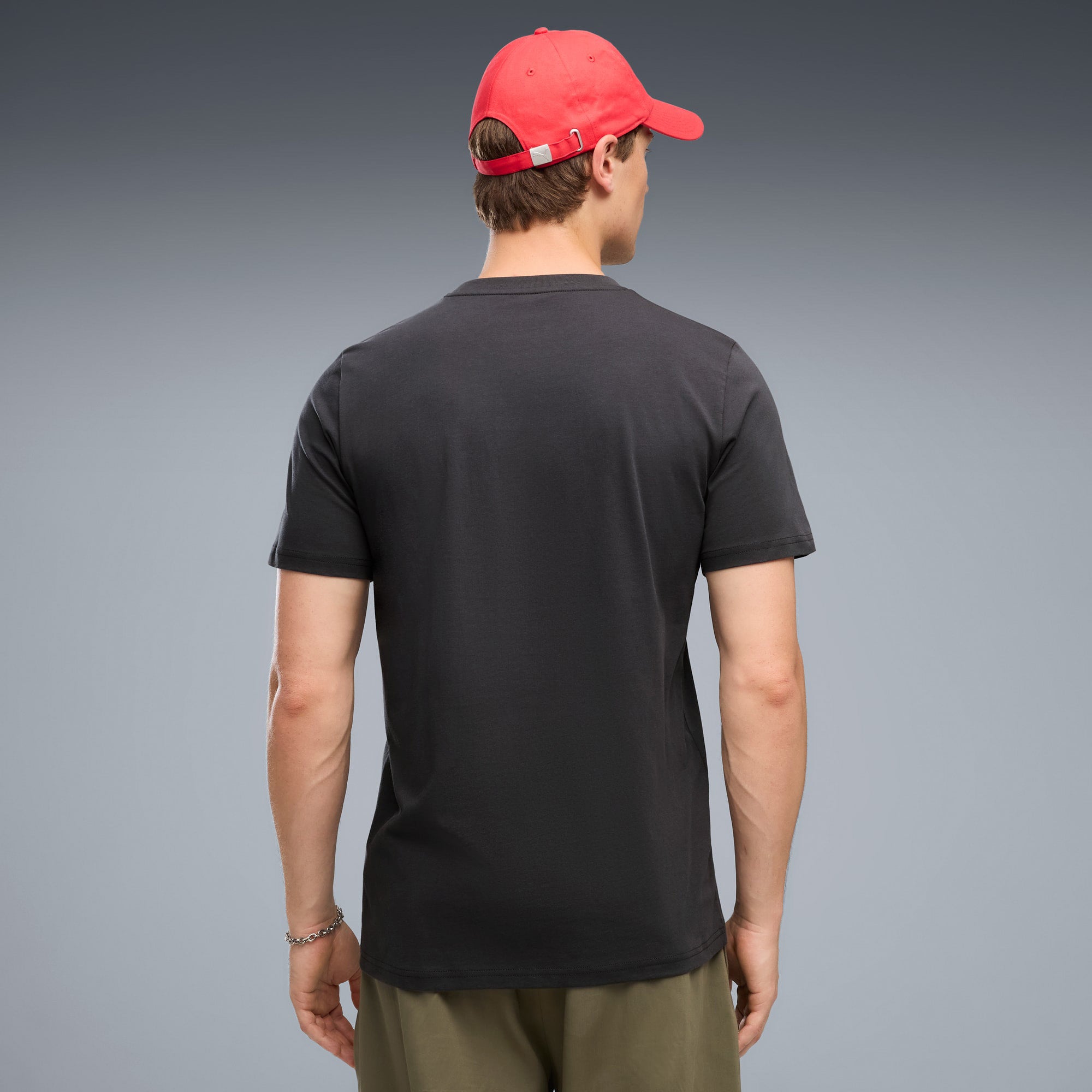 PUMA AC Milan ftblCulture Men's Soccer Tee - Flat Dark Gray