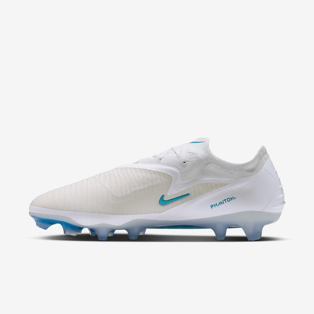 Nike Phantom 6 Low Elite Firm-Ground Soccer Cleats - White/Dusty Cactus-White