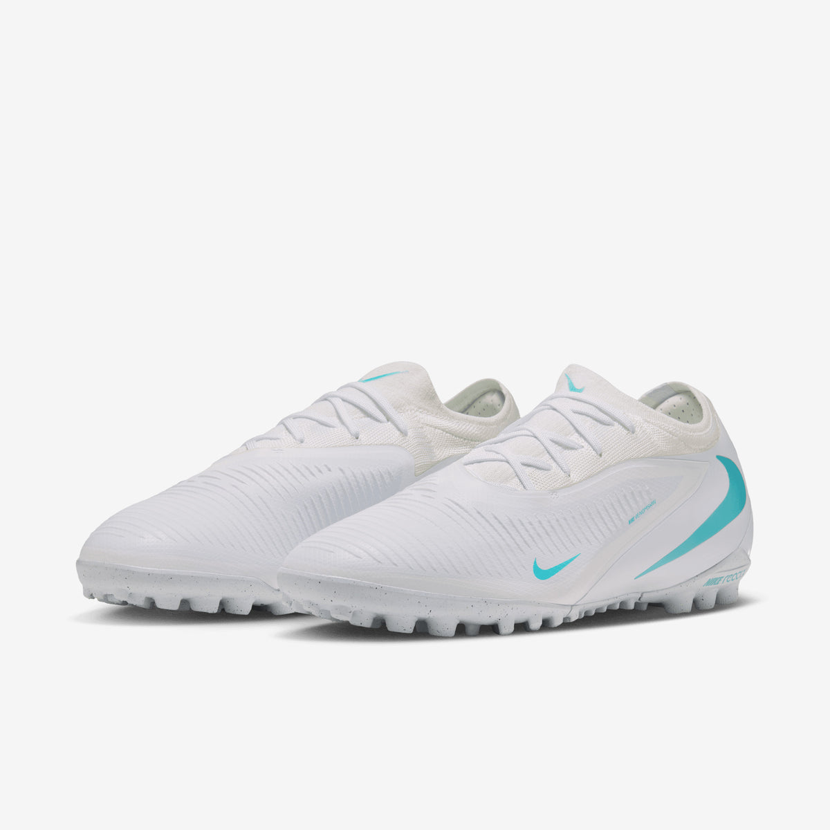 Nike Phantom 6 Low Pro Turf Soccer Shoes - White/Dusty Cactus-White