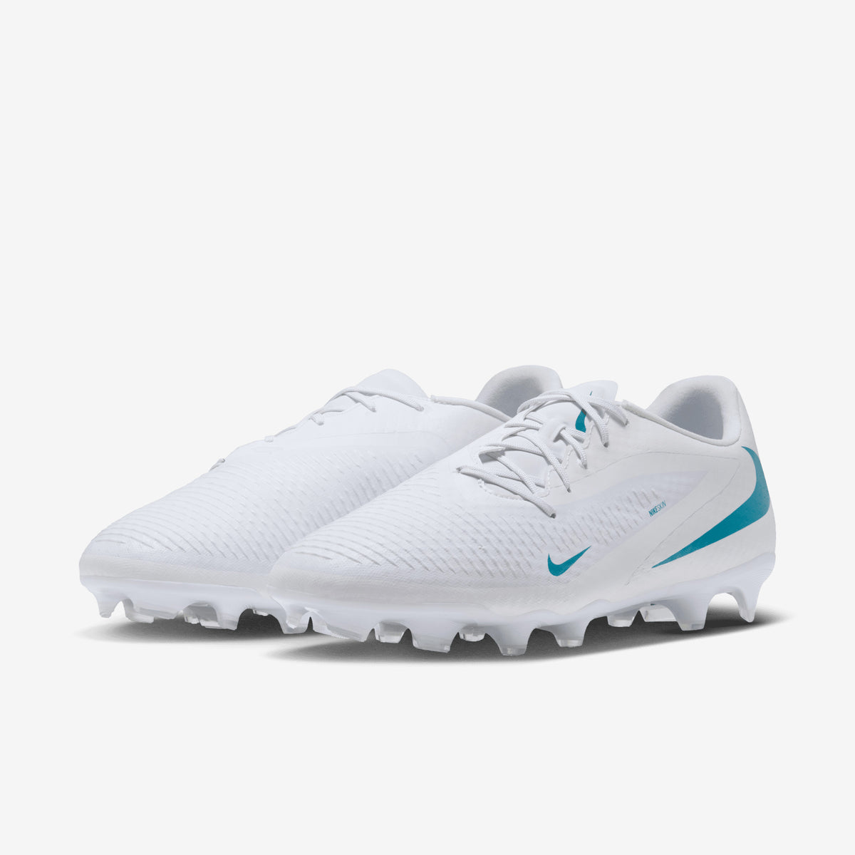 Nike Phantom 6 Low Academy Multi-Ground Soccer Cleats - White/Dusty Cactus-White