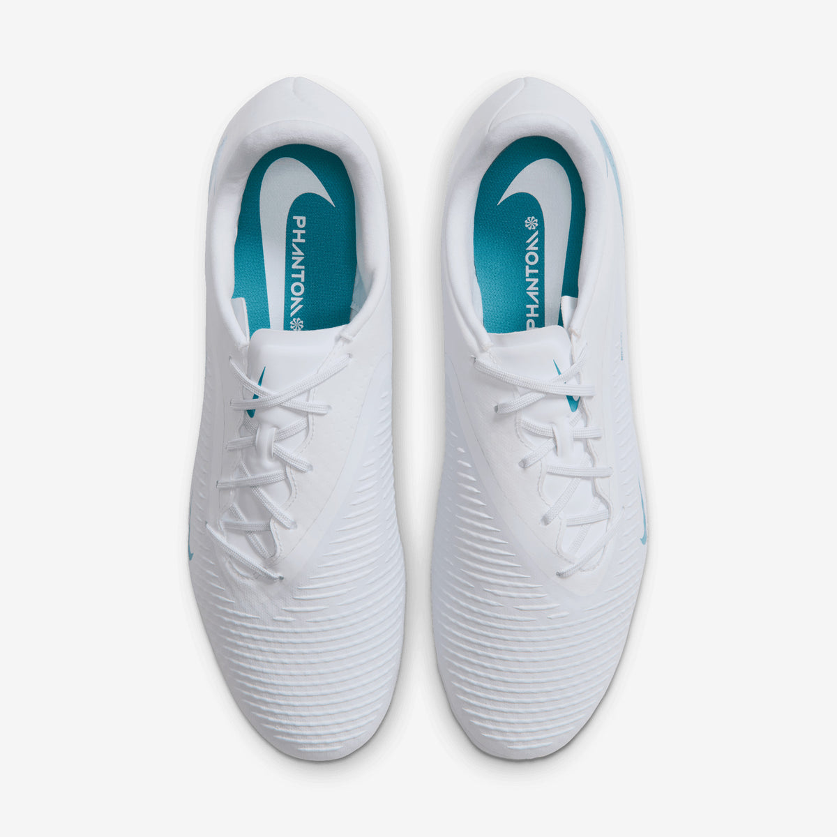 Nike Phantom 6 Low Academy Multi-Ground Soccer Cleats - White/Dusty Cactus-White