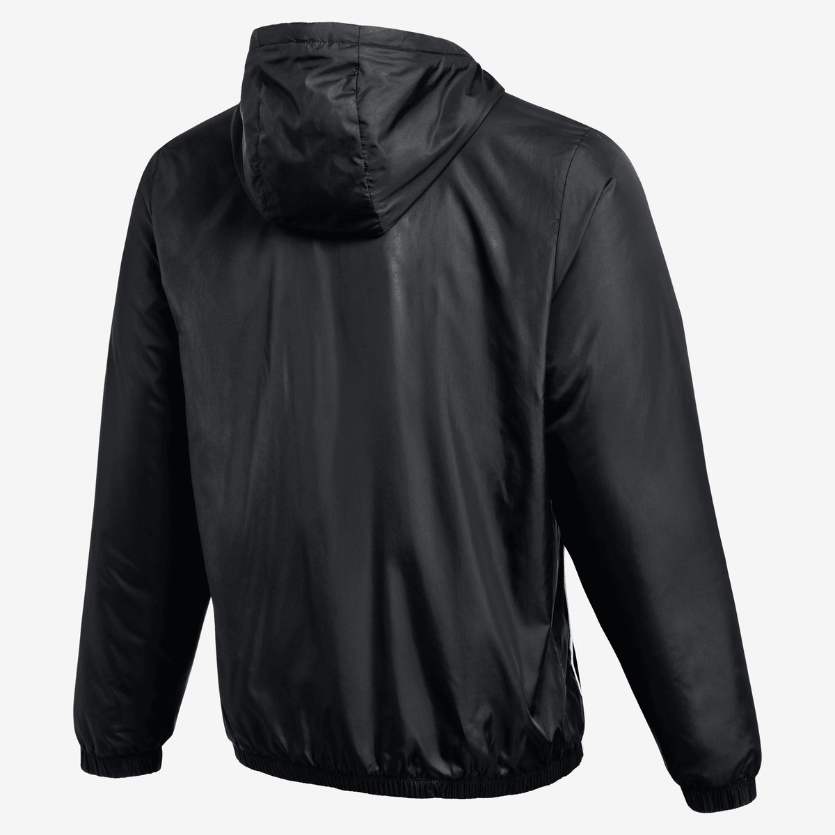 Nike Therma-FIT Park Men's Full-zip Hooded Soccer Jacket - Black/White/White
