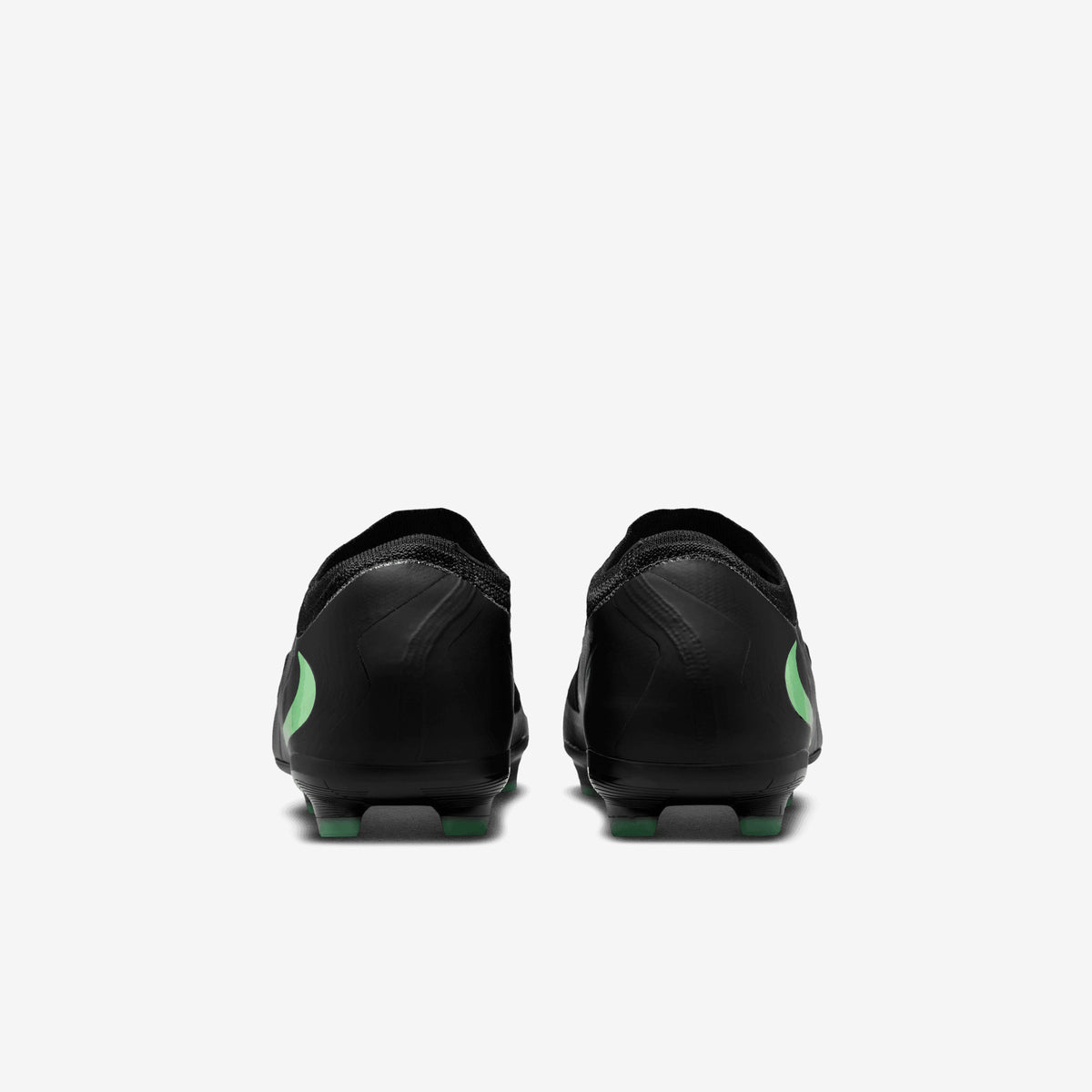 Nike Jr. Phantom 6 Low Pro Big Kids' Multi-Ground Soccer Cleats - Black/Illusion Green-Black