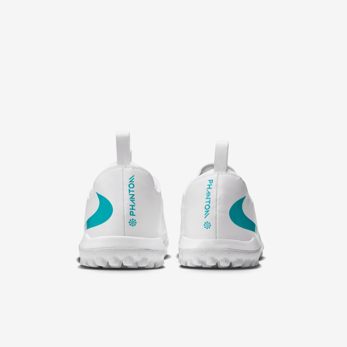 Nike Jr. Phantom 6 Low Academy Big Kids' Turf Soccer Shoes - White/Dusty Cactus-White
