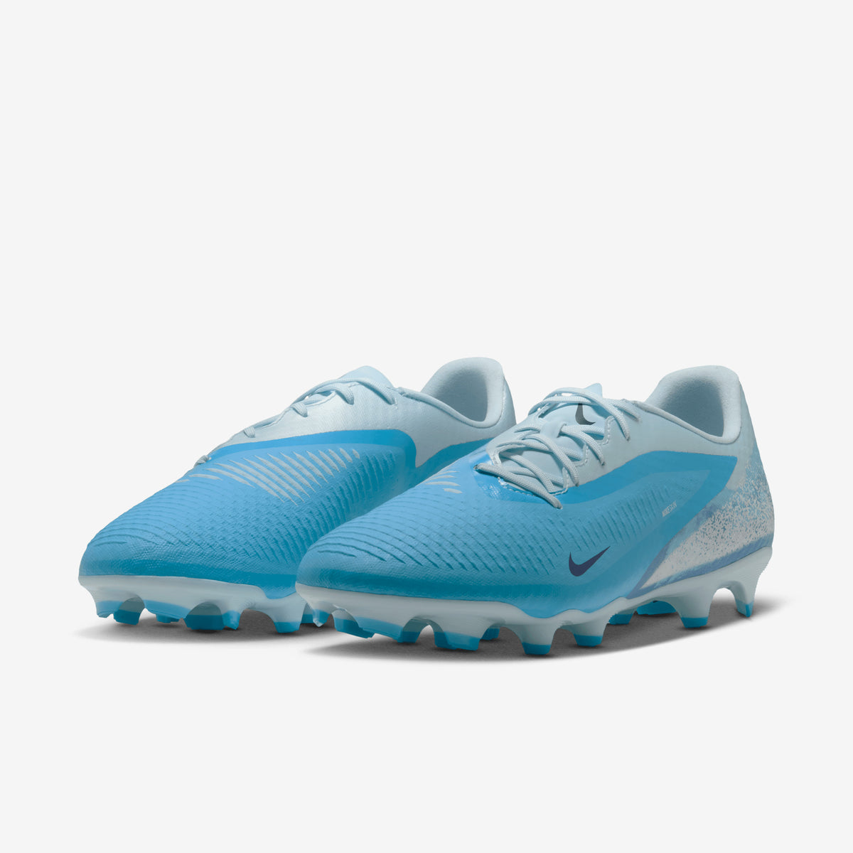 Nike Phantom 6 Low Academy Erling Haaland Multi-Ground Soccer Cleats - Baltic Blue/Blue Eclipse-Glacier Blue
