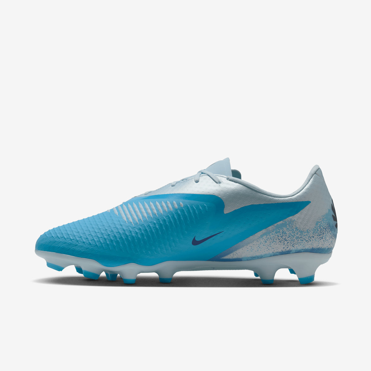 Nike Phantom 6 Low Academy Erling Haaland Multi-Ground Soccer Cleats - Baltic Blue/Blue Eclipse-Glacier Blue