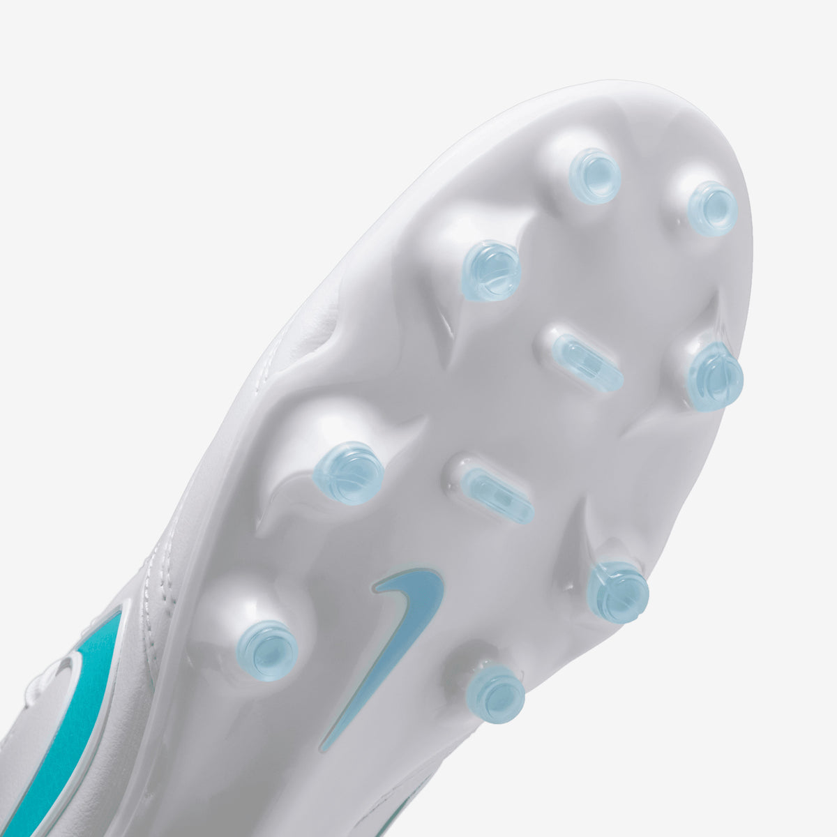 Nike Tiempo Ligera Pro Firm-Ground Low-Top Soccer Cleats - White/Energy-White