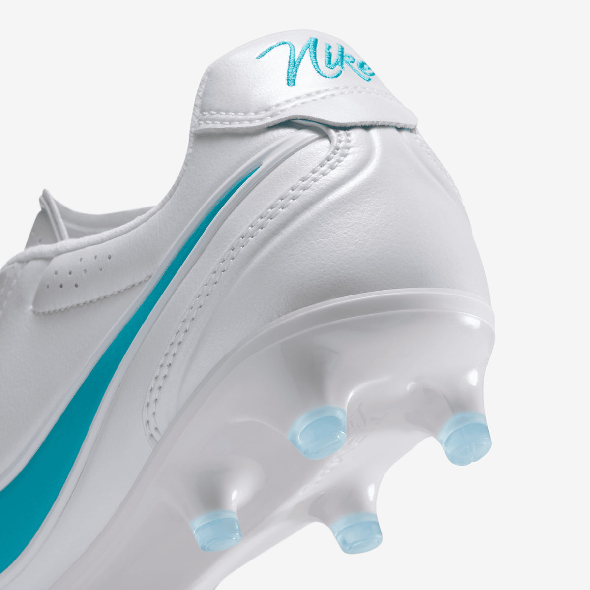 Nike Tiempo Ligera Pro Firm-Ground Low-Top Soccer Cleats - White/Energy-White