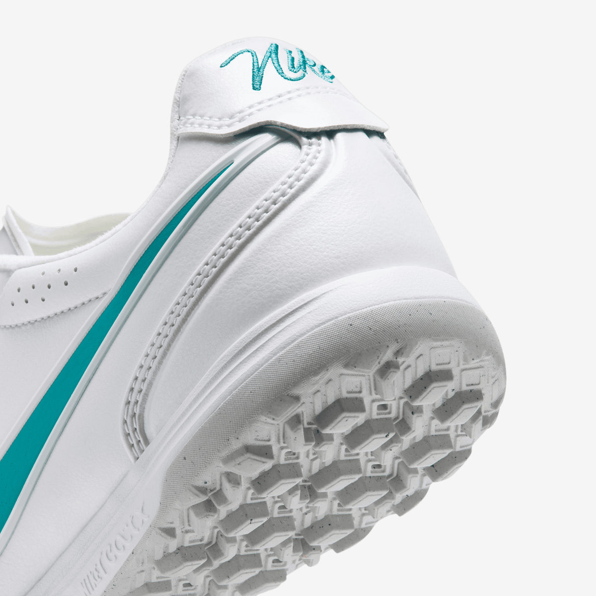 Nike Tiempo Ligera Pro Turf Low-Top Soccer Shoes - White/Dusty Cactus-White