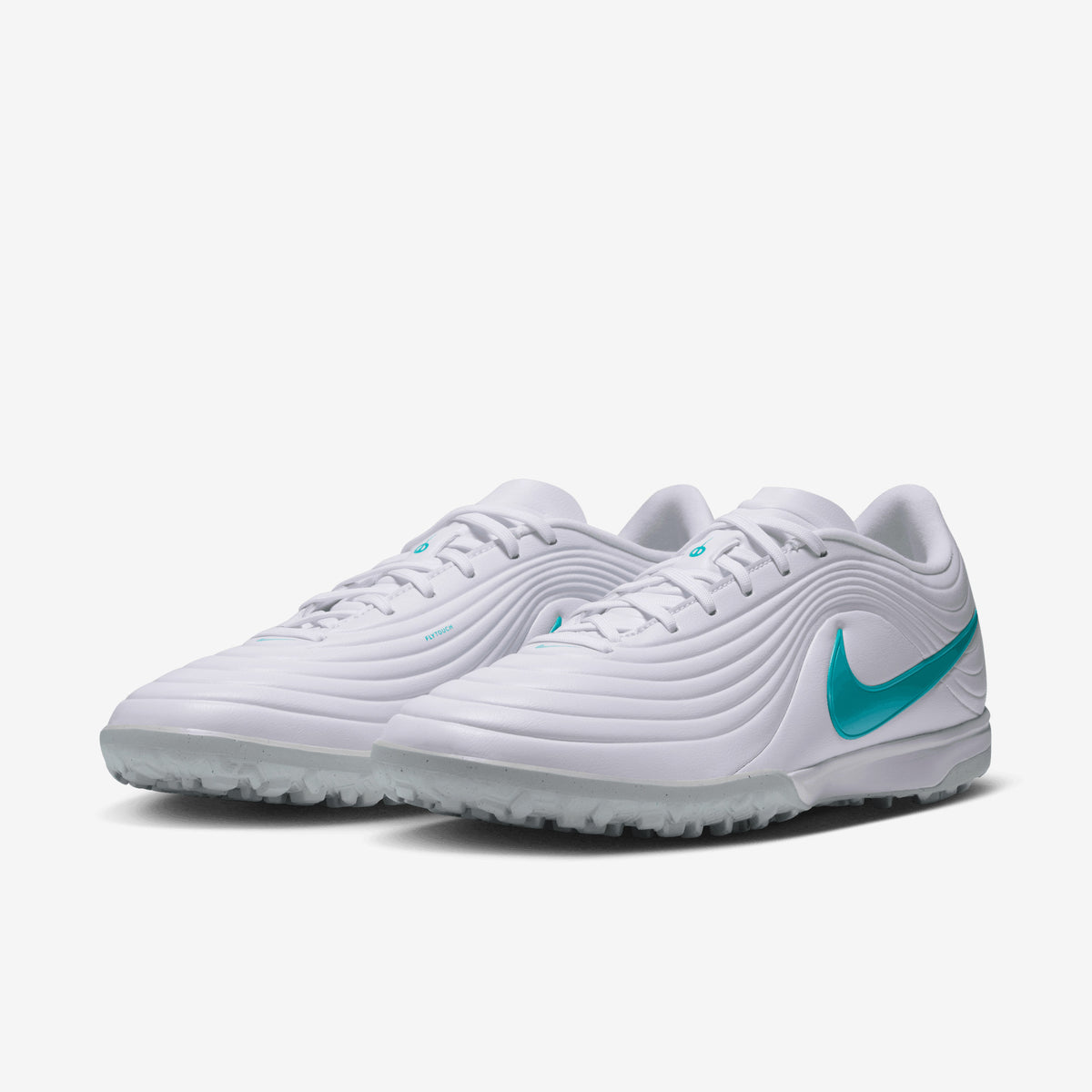 Nike Tiempo Maestro Academy Turf Low-Top Soccer Shoes - White/Dusty Cactus-White