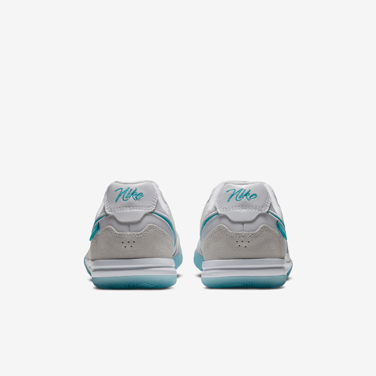 Nike Jr. Tiempo Streetgato Big Kids' Indoor/Court Low-Top Soccer Shoes - White/Dusty Cactus-White