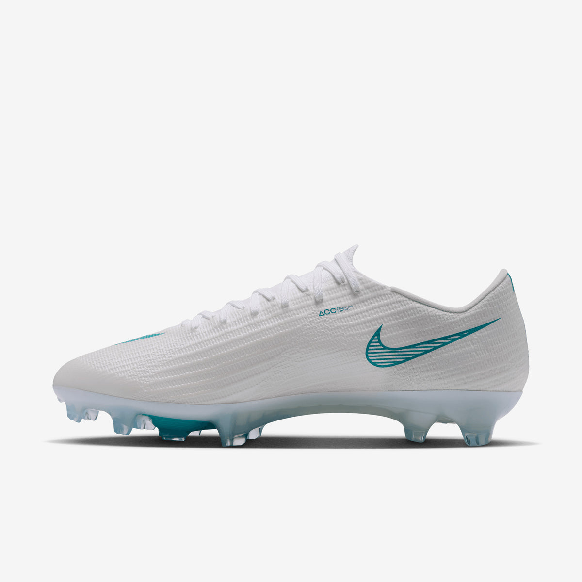 Nike Mercurial Superfly 11 Elite Firm-Ground Low-Top Soccer Cleats - White/Dusty Cactus
