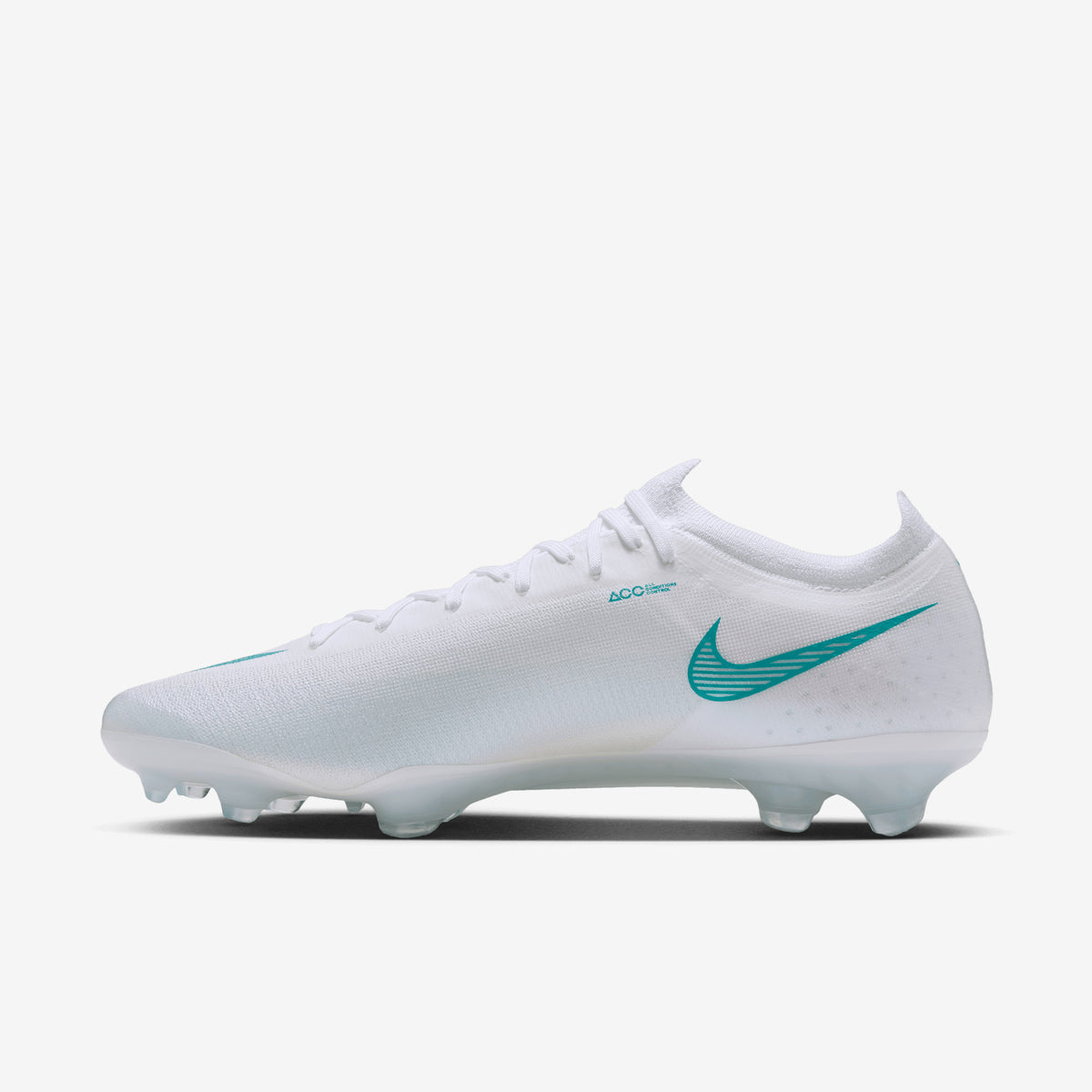 Nike Mercurial Vapor 17 Elite Firm-Ground Low-Top Soccer Cleats - White/Dusty Cactus