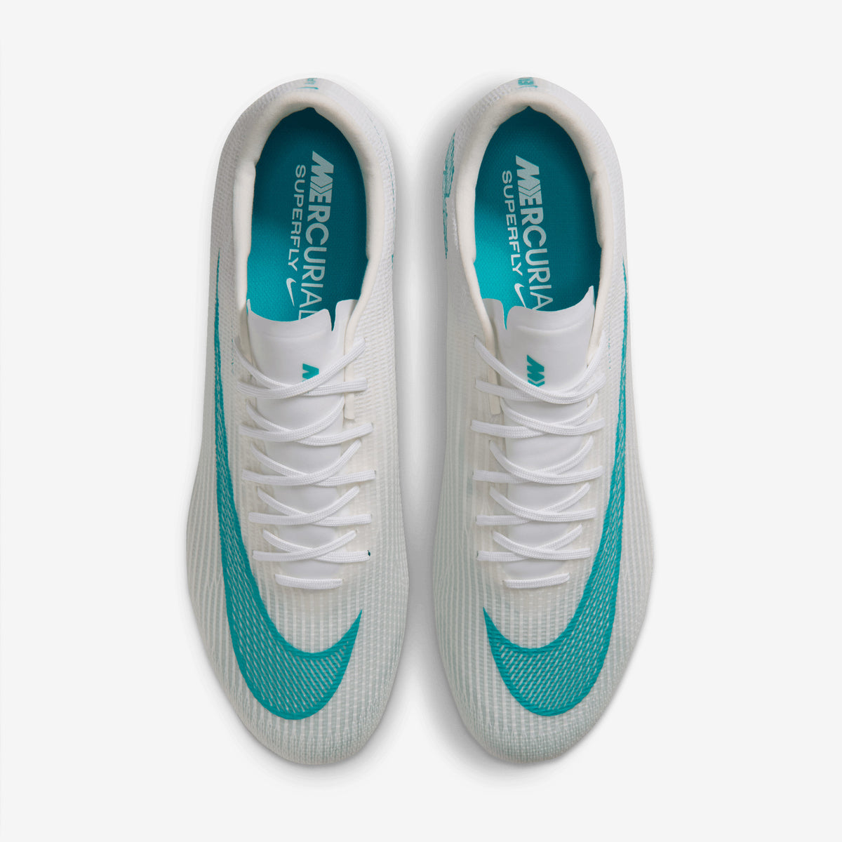 Nike Mercurial Superfly 11 Pro Firm-Ground Low-Top Soccer Cleats - White/Dusty Cactus