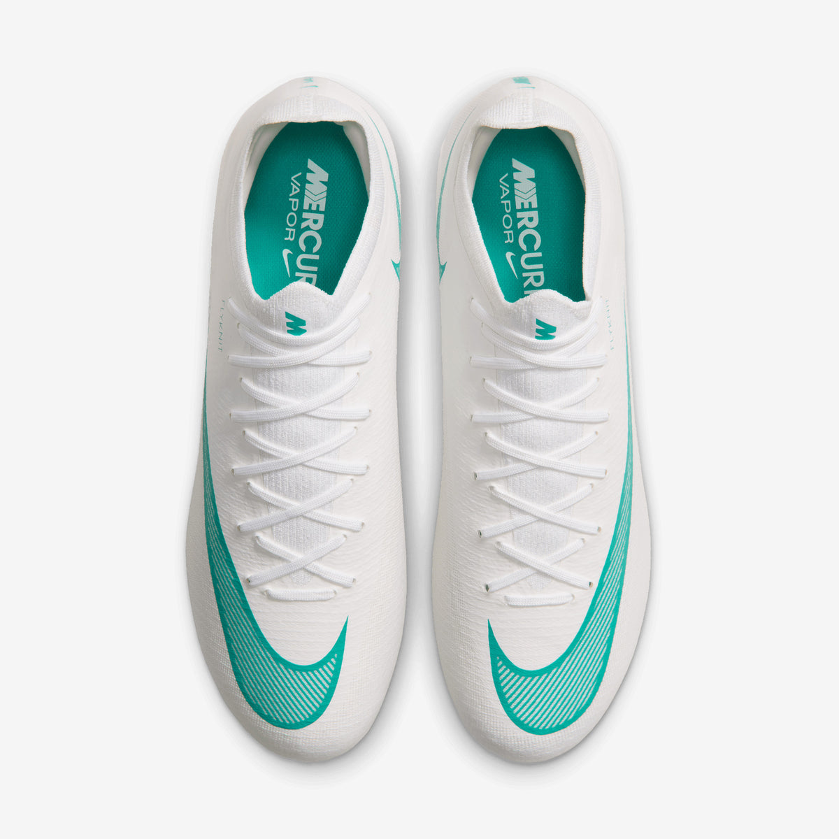 Nike Mercurial Vapor 17 Pro Firm-Ground Low-Top Soccer Cleats - White/Dusty Cactus