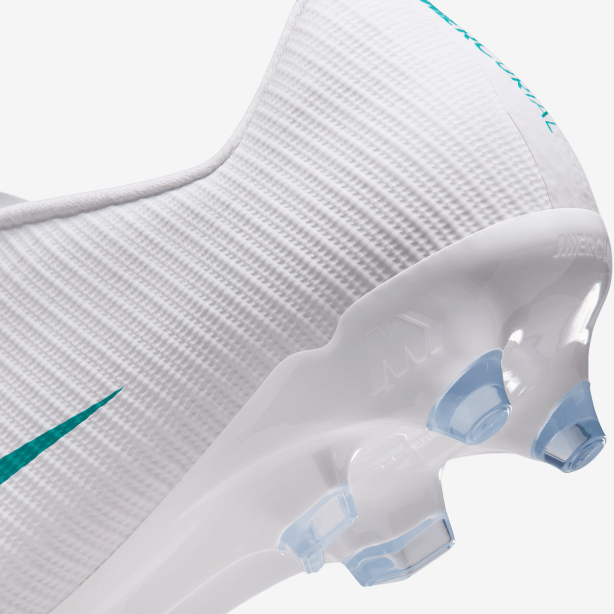 Nike Mercurial Vapor 17 Academy Multi-Ground Low-Top Soccer Cleats - White/Dusty Cactus