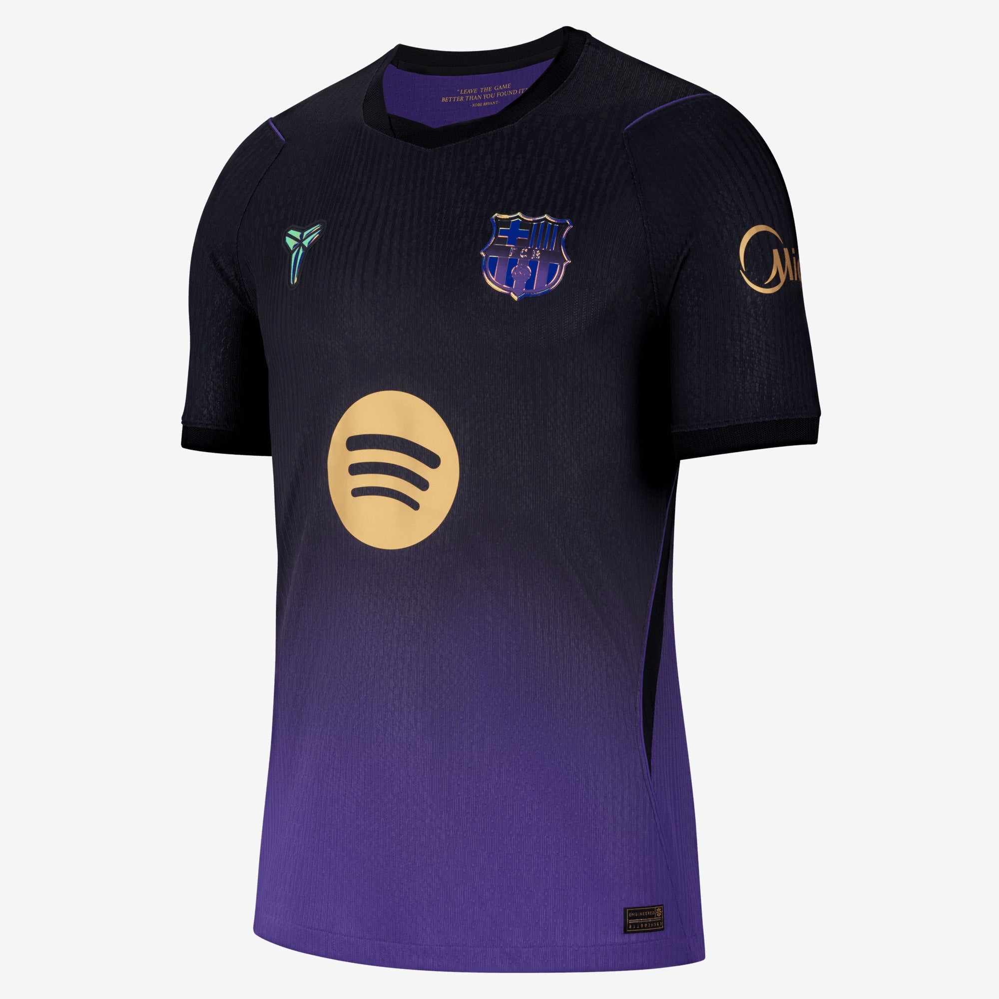 Nike FC Barcelona 2026/27 Match Away Men's Kobe Aero-FIT Soccer Authentic Jersey - Field Purple/Field Purple/Metallic Gold