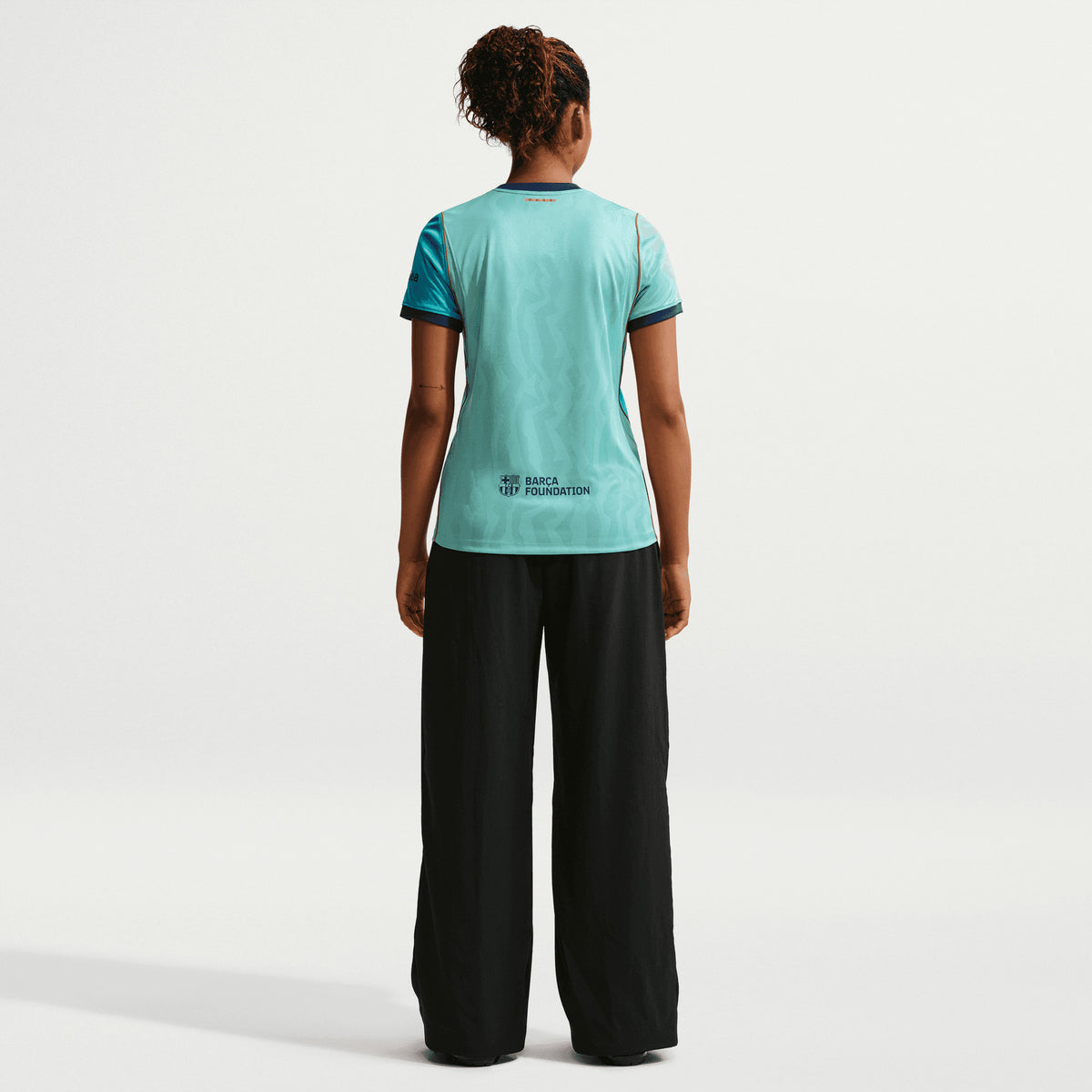 Nike FC Barcelona 2026/27 Stadium Third Women's Dri-FIT Soccer Replica Jersey - Green Frost/Green Frost/Loyal Blue