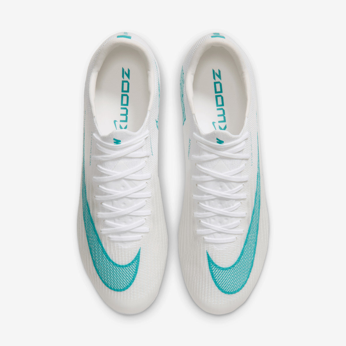 Nike Mercurial Superfly 11 Elite Artificial-Grass Low-Top Soccer Cleats - White/Dusty Cactus