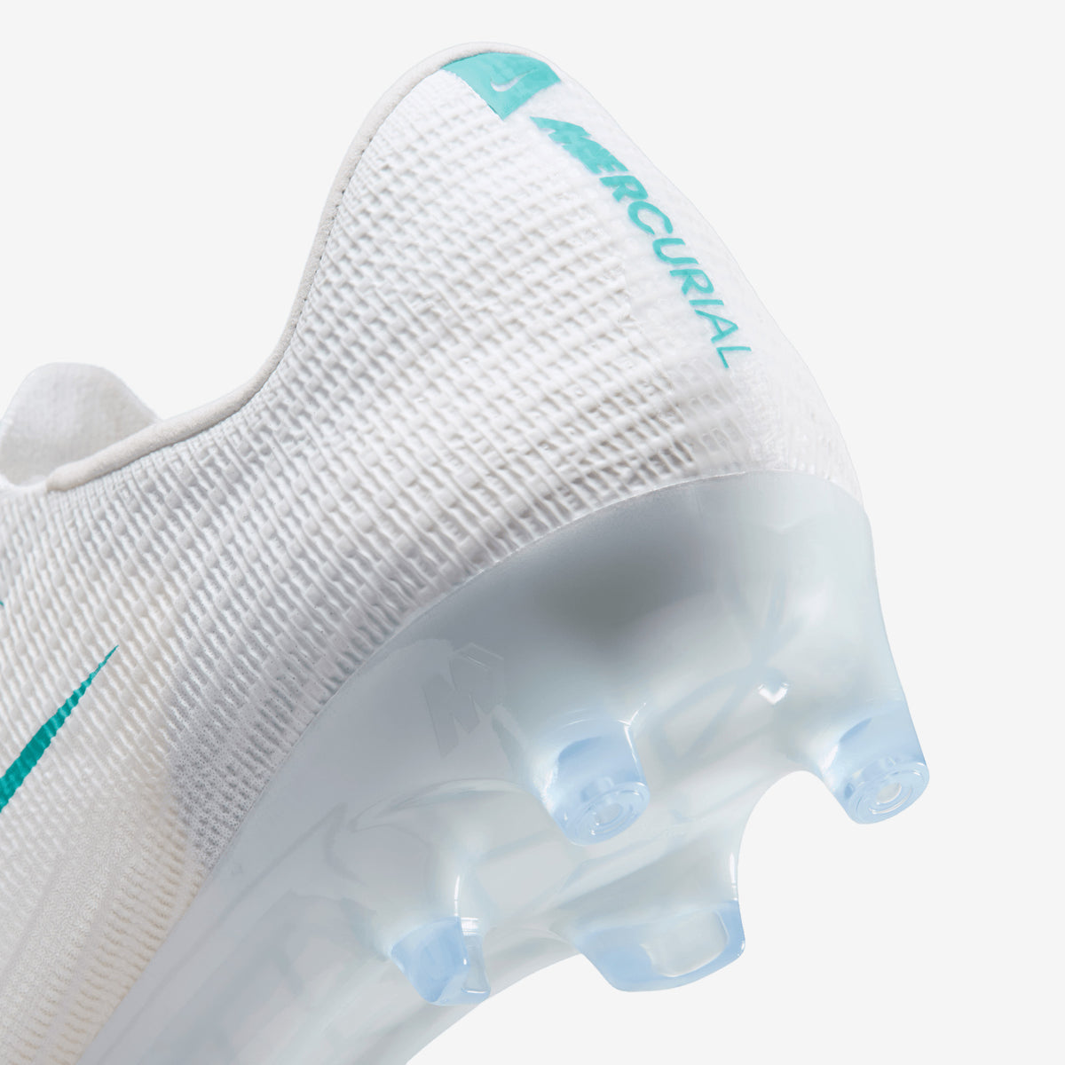Nike Mercurial Superfly 11 Elite Artificial-Grass Low-Top Soccer Cleats - White/Dusty Cactus
