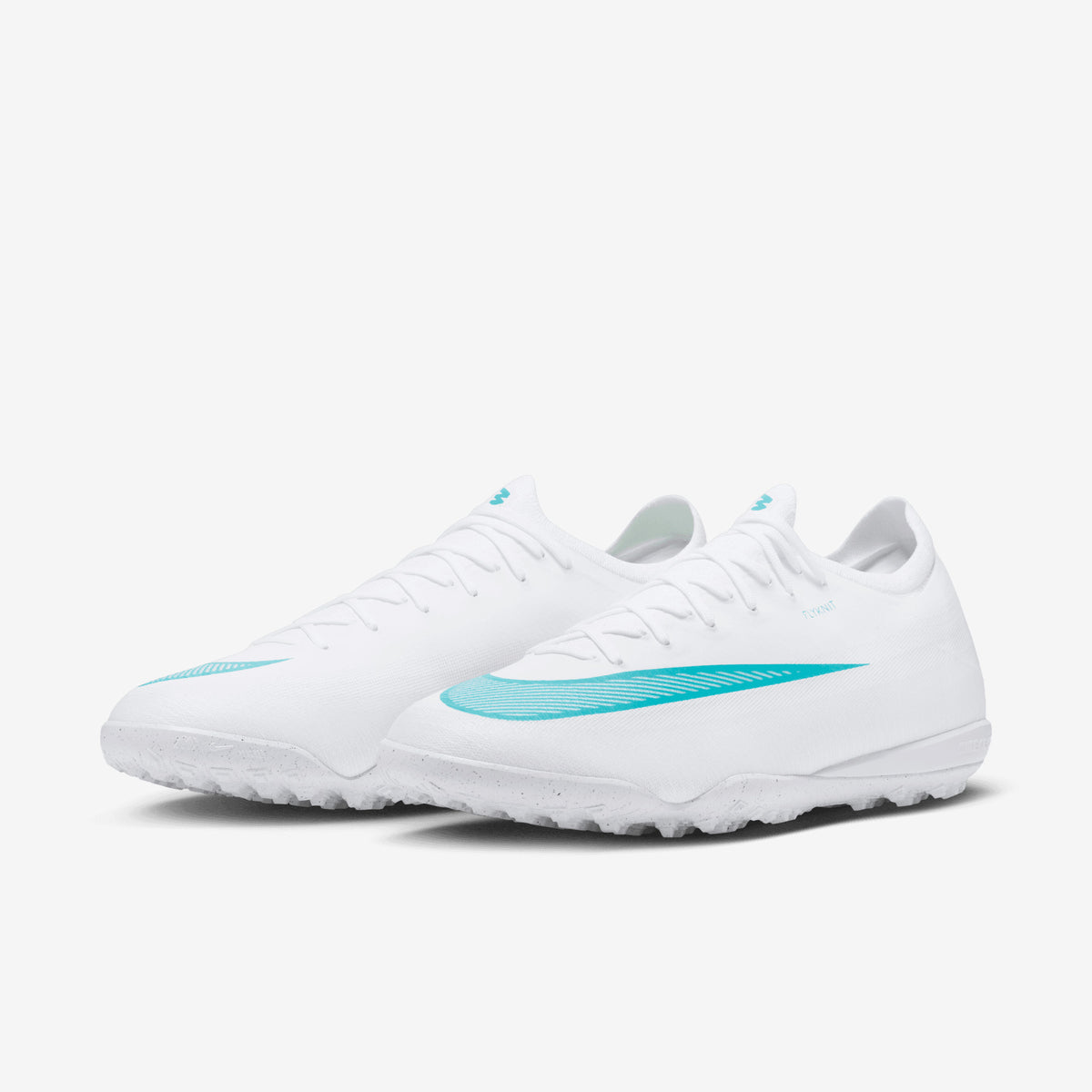 Nike Mercurial Vapor 17 Pro Turf Low-Top Soccer Shoes - White/Dusty Cactus