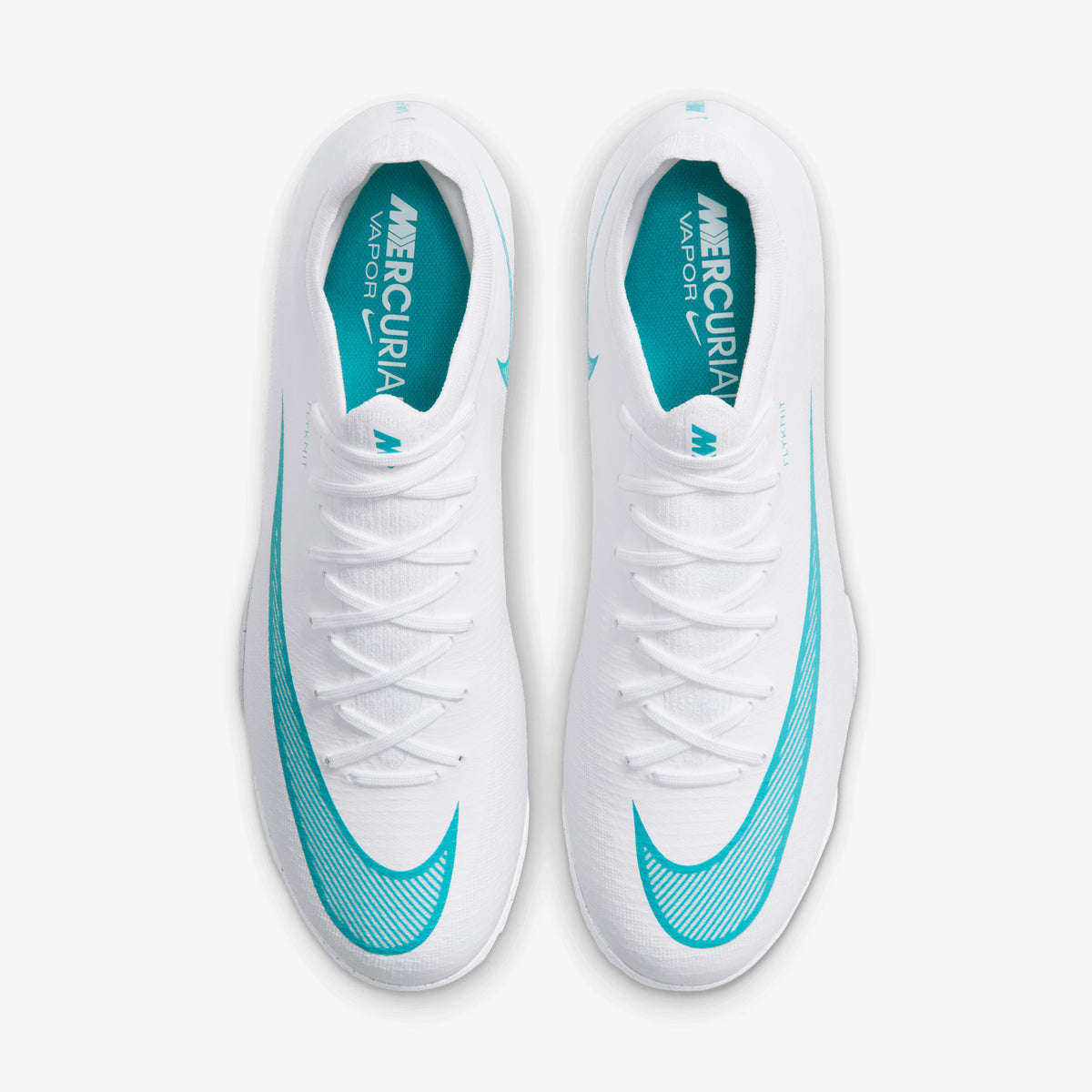 Nike Mercurial Vapor 17 Pro Turf Low-Top Soccer Shoes - White/Dusty Cactus