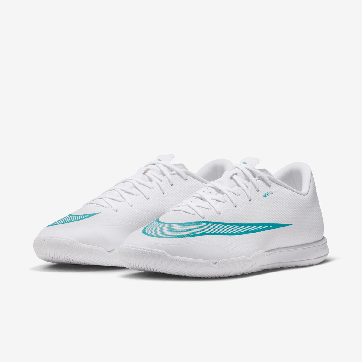 Nike Mercurial Vapor 17 Academy Indoor/Court Low-Top Soccer Shoes - White/Dusty Cactus