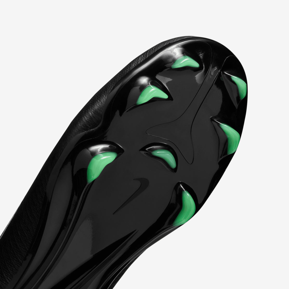 Nike Jr. Mercurial Vapor 17 Pro Big Kids' Firm-Ground Low-Top Soccer Cleats - Black/Illusion Green-Black