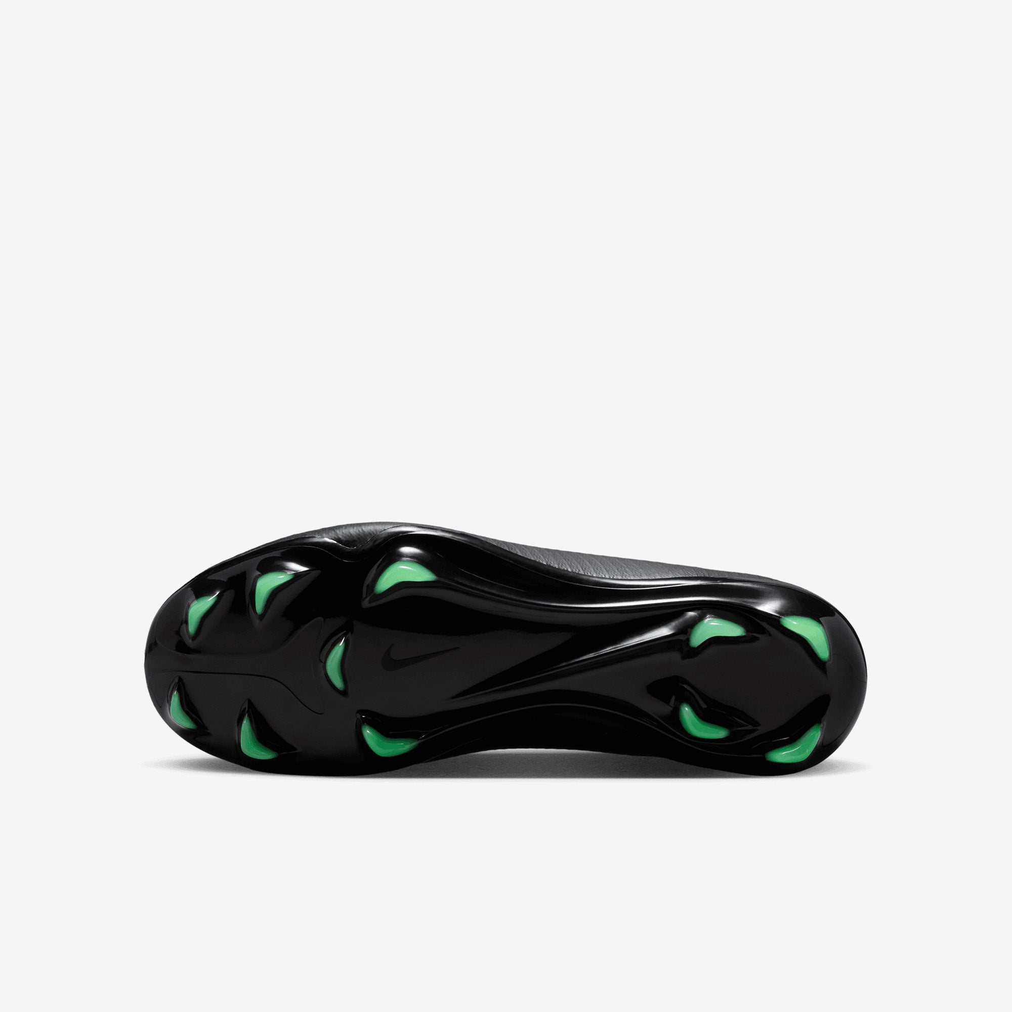Nike Jr. Mercurial Vapor 17 Pro Big Kids' Firm-Ground Low-Top Soccer Cleats - Black/Illusion Green-Black