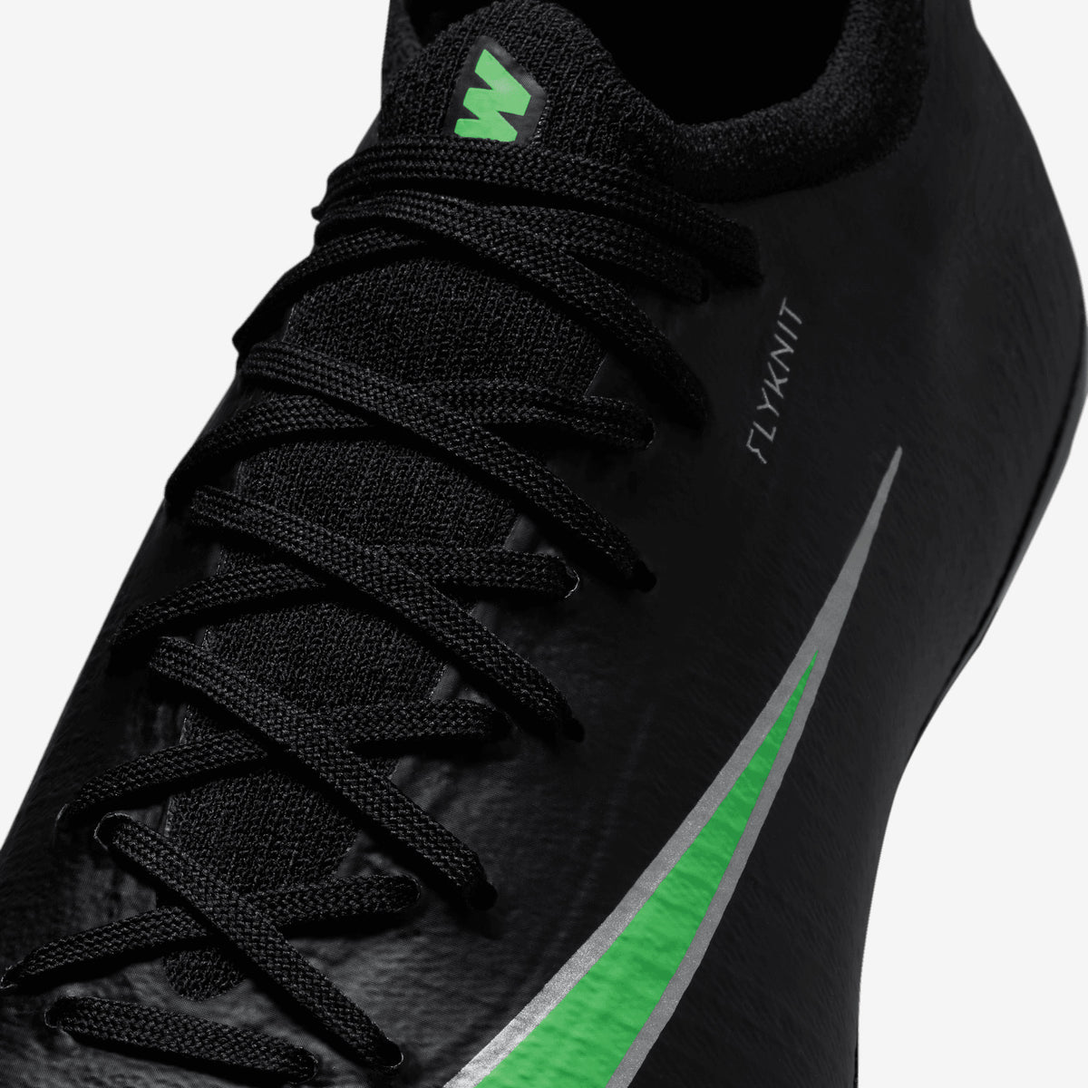 Nike Jr. Mercurial Vapor 17 Pro Big Kids' Firm-Ground Low-Top Soccer Cleats - Black/Illusion Green-Black