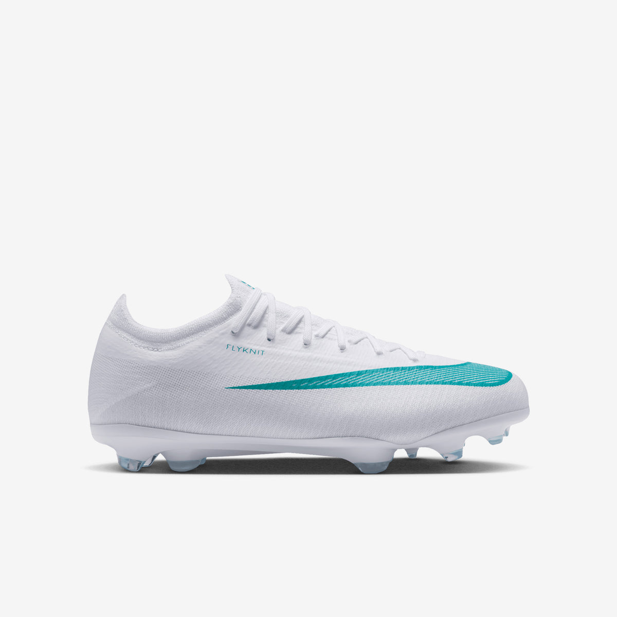 Nike Jr. Mercurial Vapor 17 Pro Big Kids' Firm-Ground Low-Top Soccer Cleats - White/Dusty Cactus