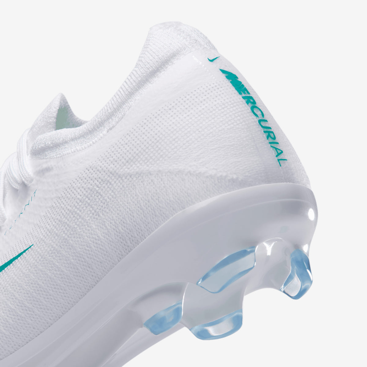Nike Jr. Mercurial Vapor 17 Pro Big Kids' Firm-Ground Low-Top Soccer Cleats - White/Dusty Cactus